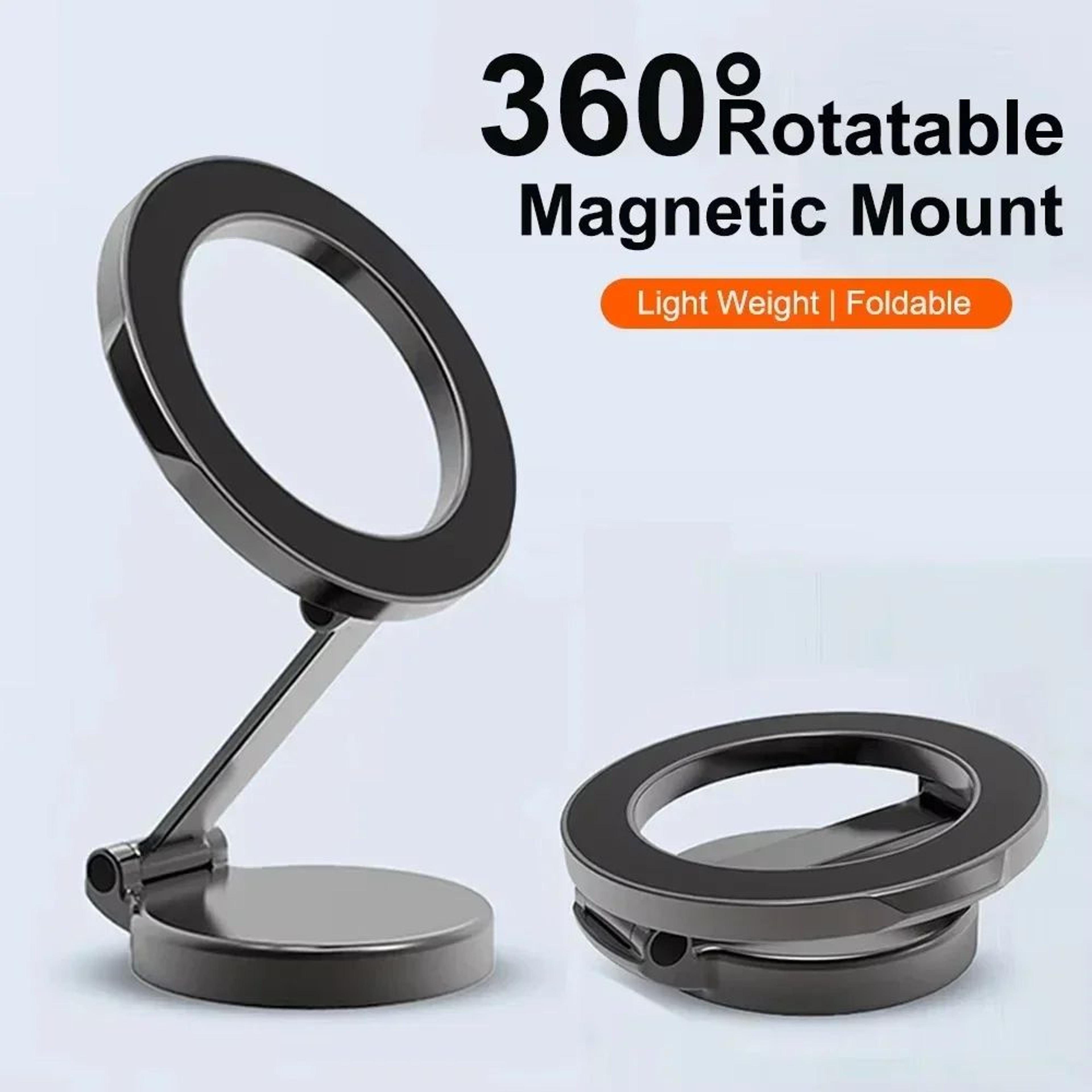 strong magnetic car phone holder swivel adjustable magsafe mount