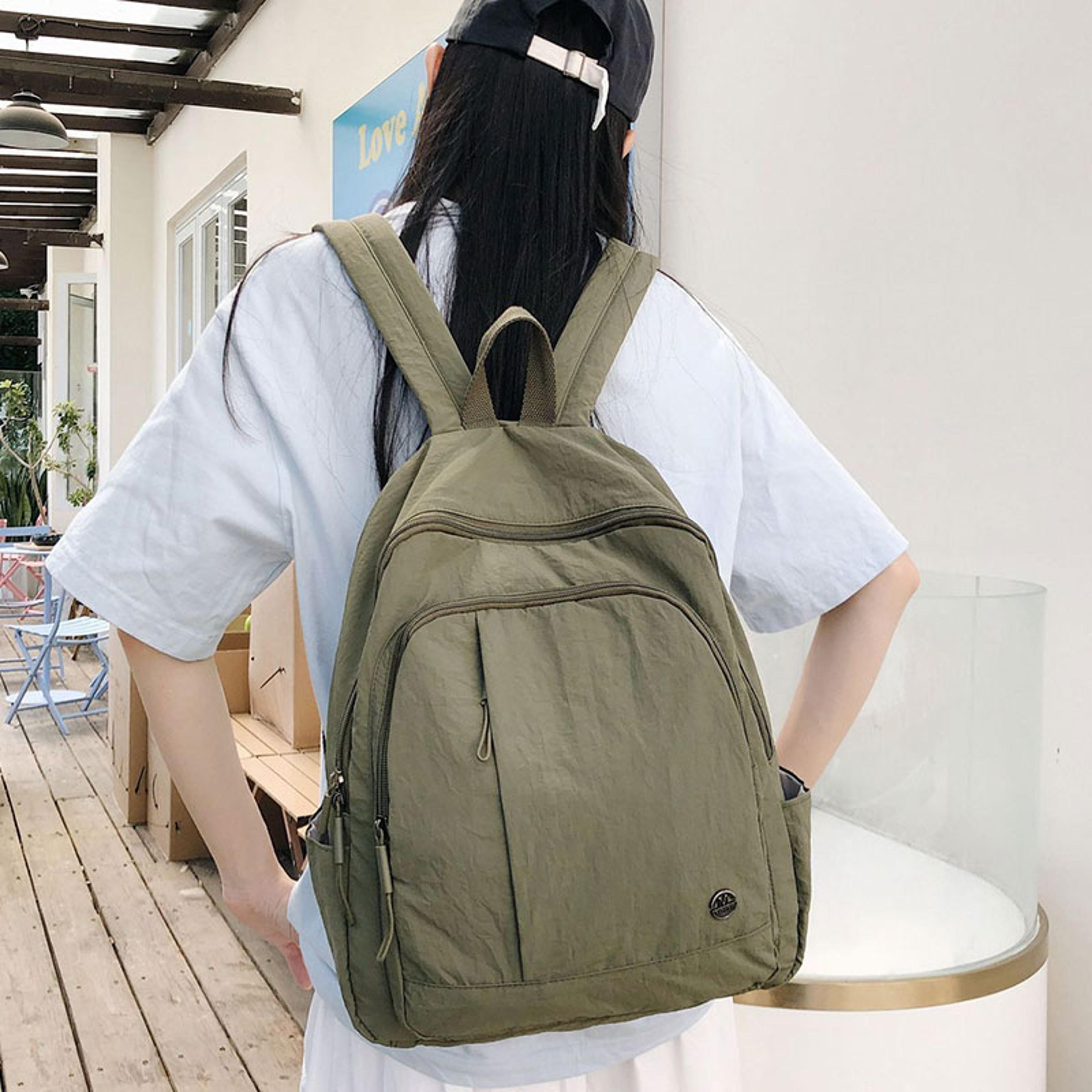 waterproof travel backpack large capacity school bag for college girls