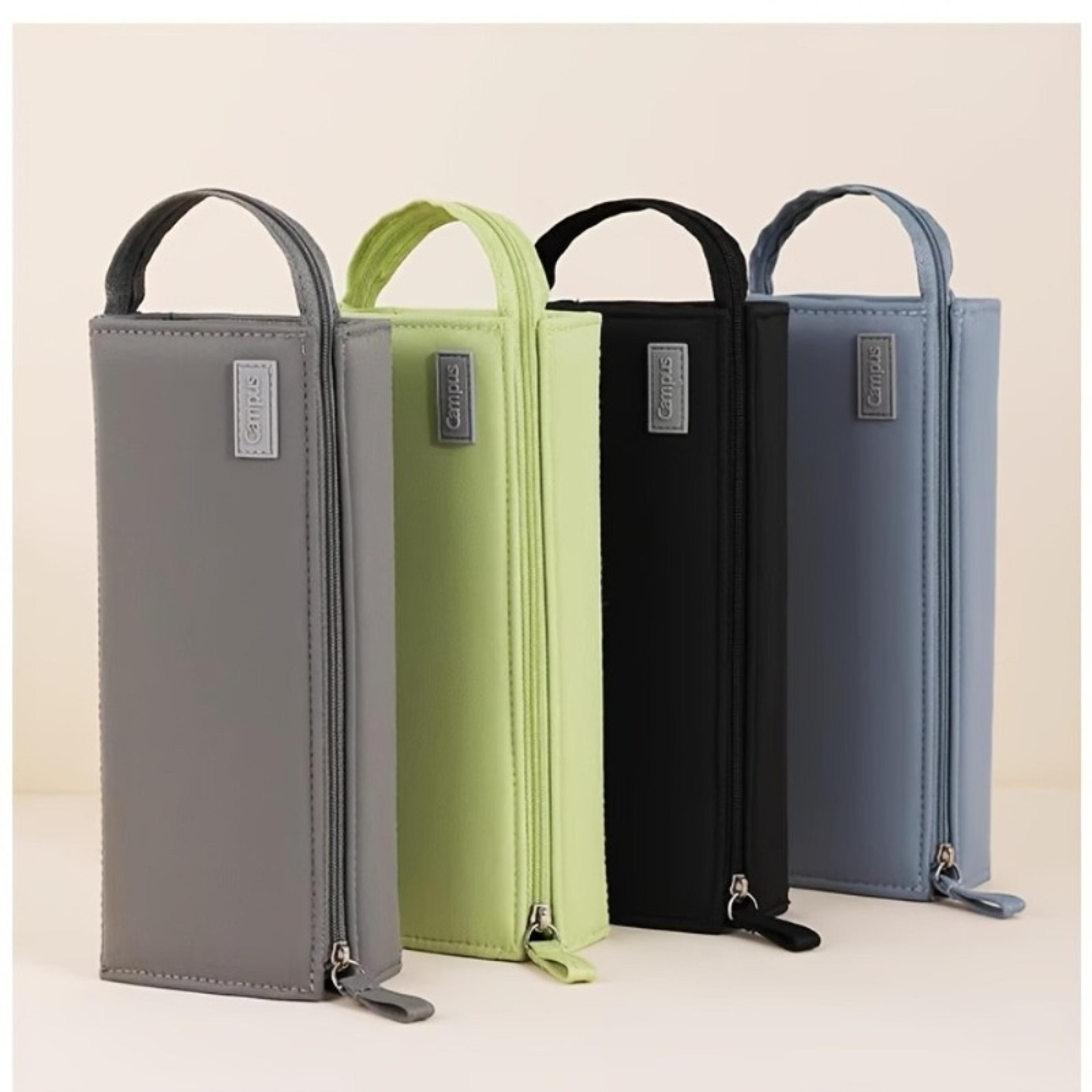 large capacity hard shell pencil case organizer for school and travel