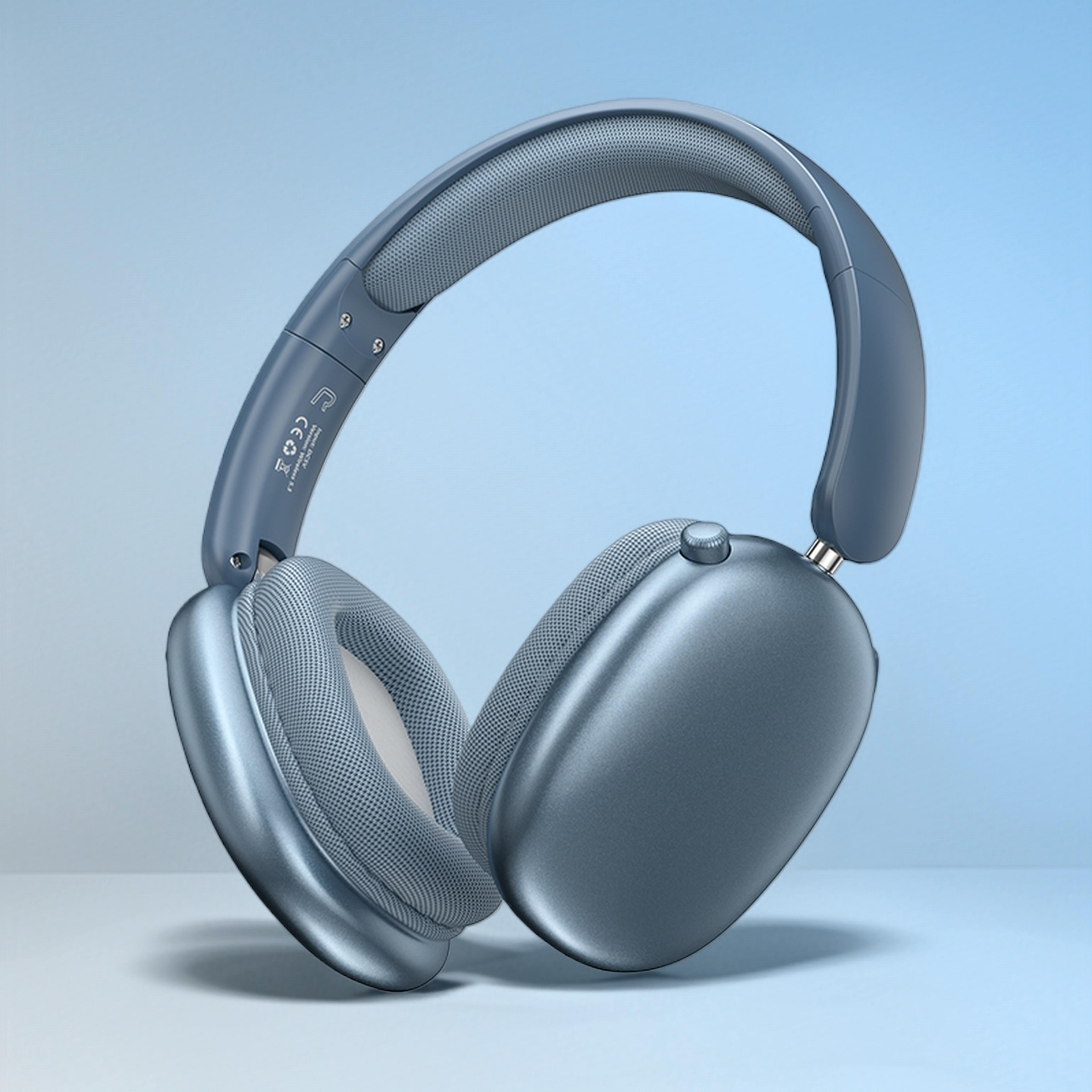 wireless bluetooth headphones over ear with hi res audio foldable travel & sport headset