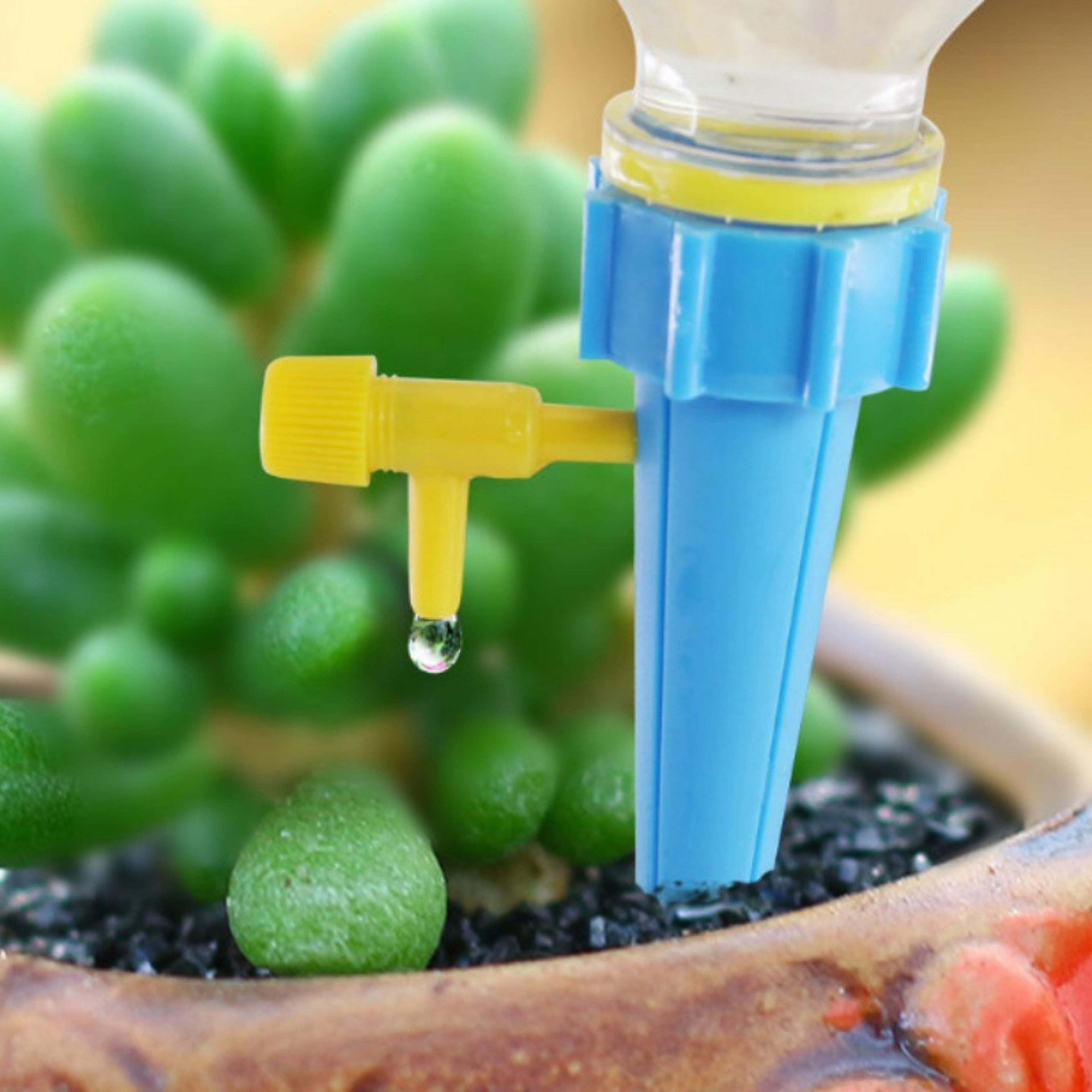 adjustable automatic watering system for flower pots self watering dripper for home & balcony gardens