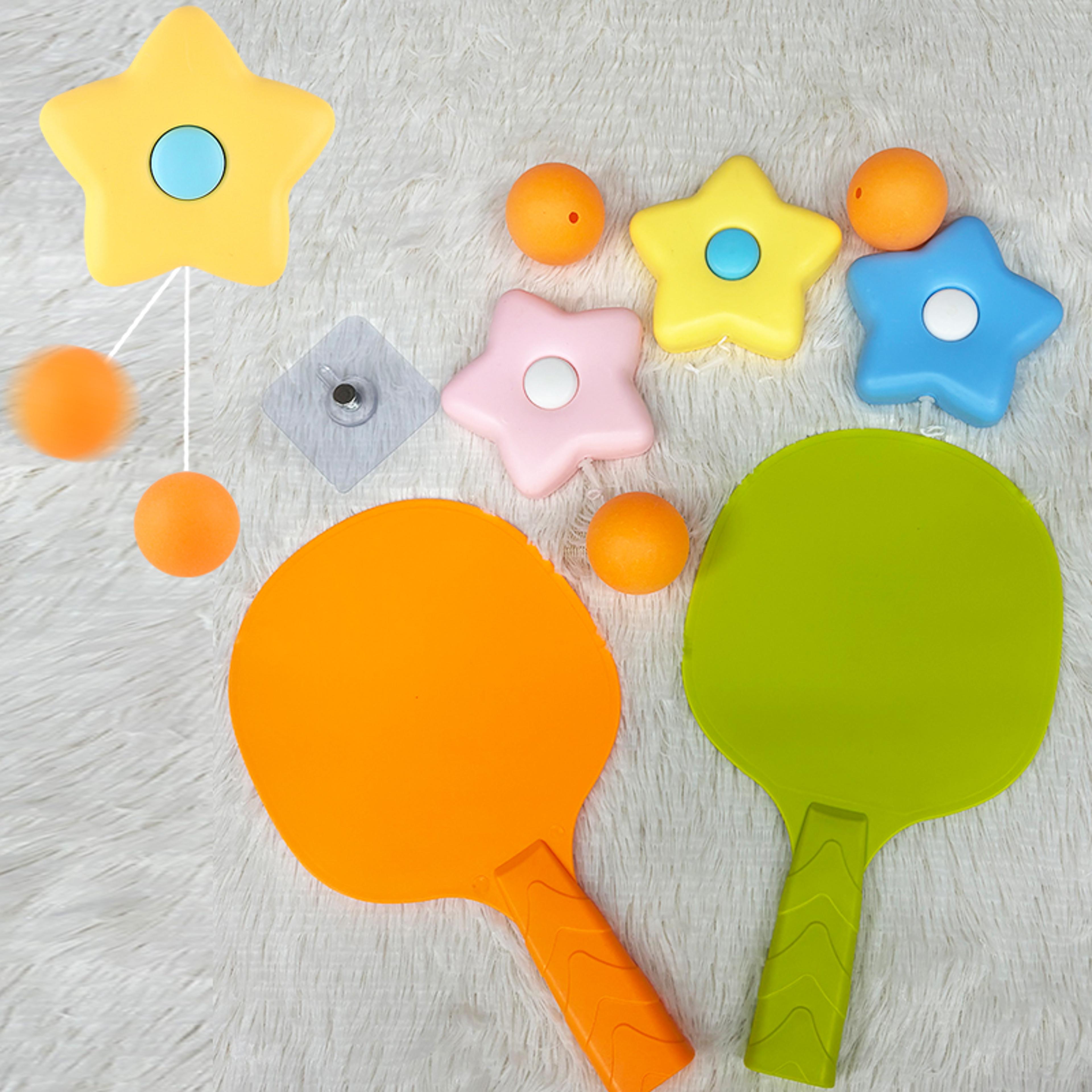 childrens parent child hanging table tennis trainer indoor practice sensory toy for kids fun birthday gift