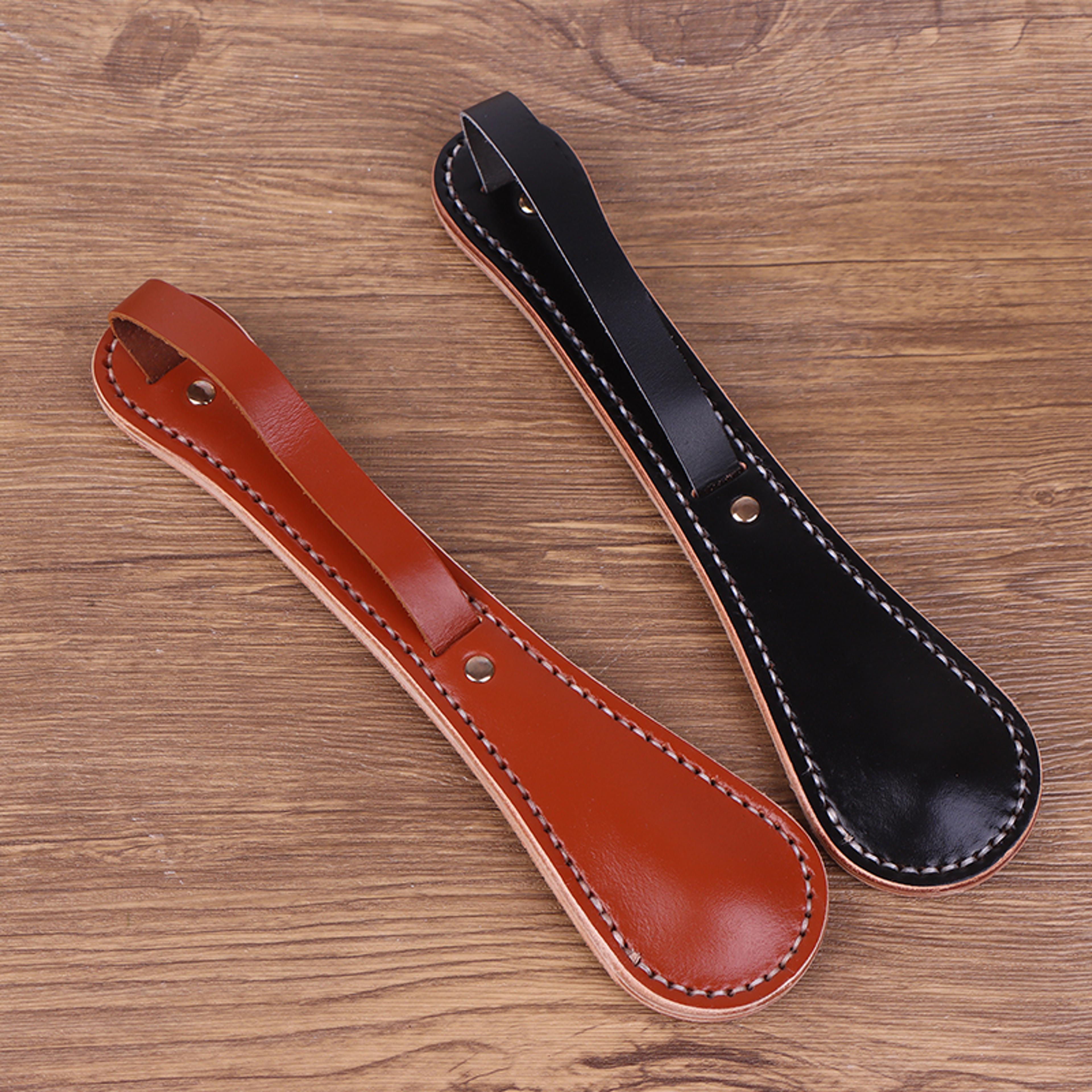 self defense cowhide leather sap with lead block heavy duty tactical tool