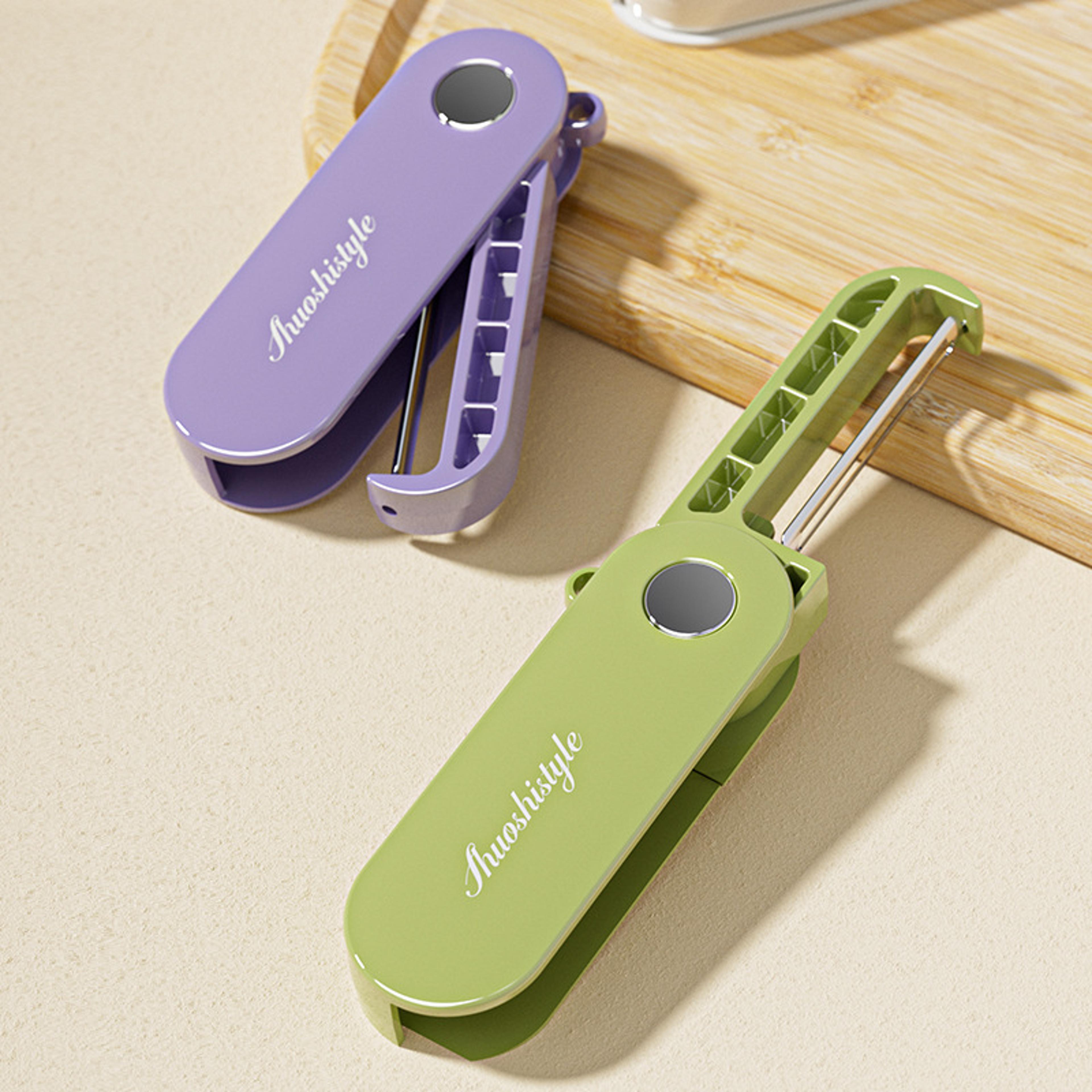 portable folding peeler stainless steel fruit and vegetable peeler for kitchen travel and camping