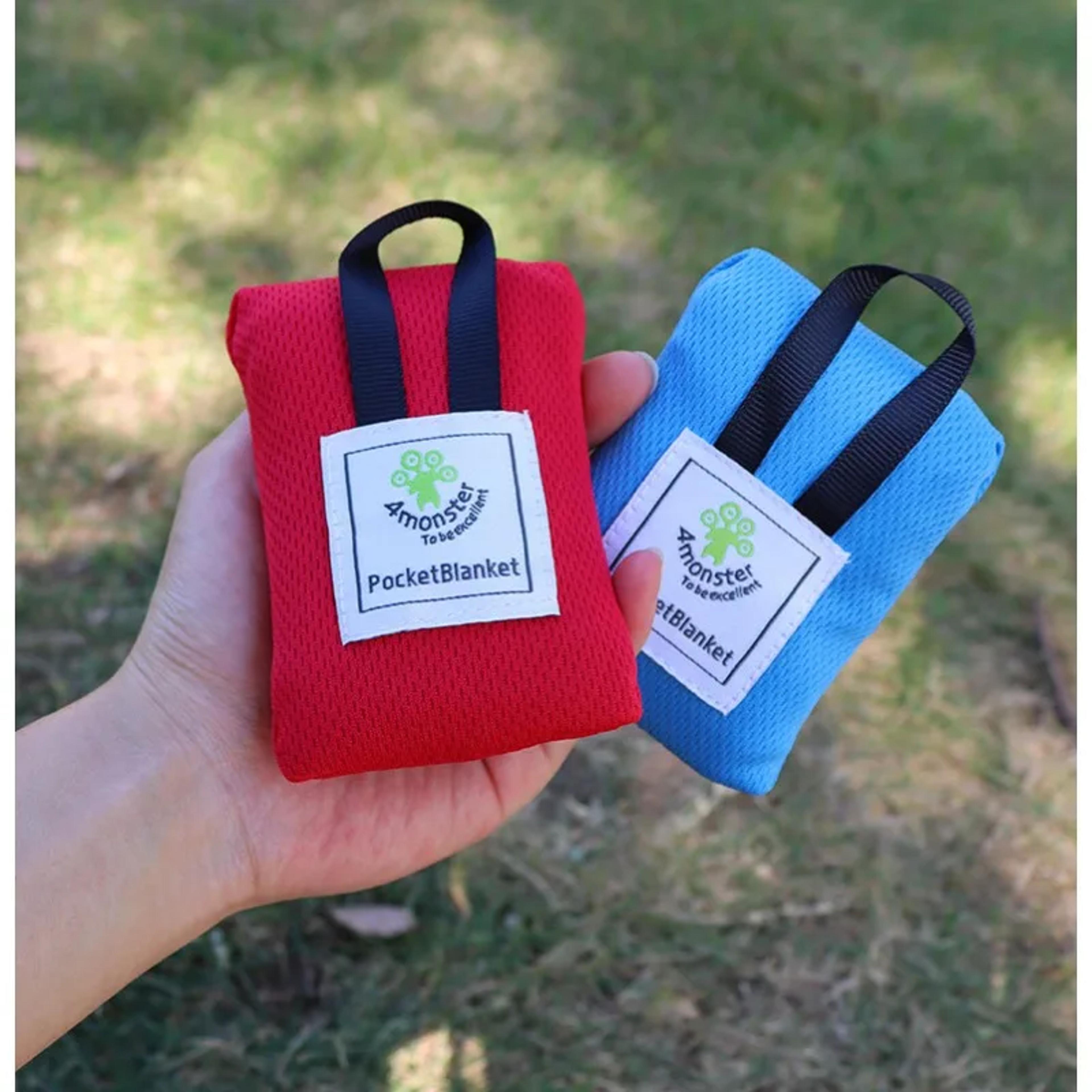 ultra compact waterproof picnic blanket & portable pocket camping mat