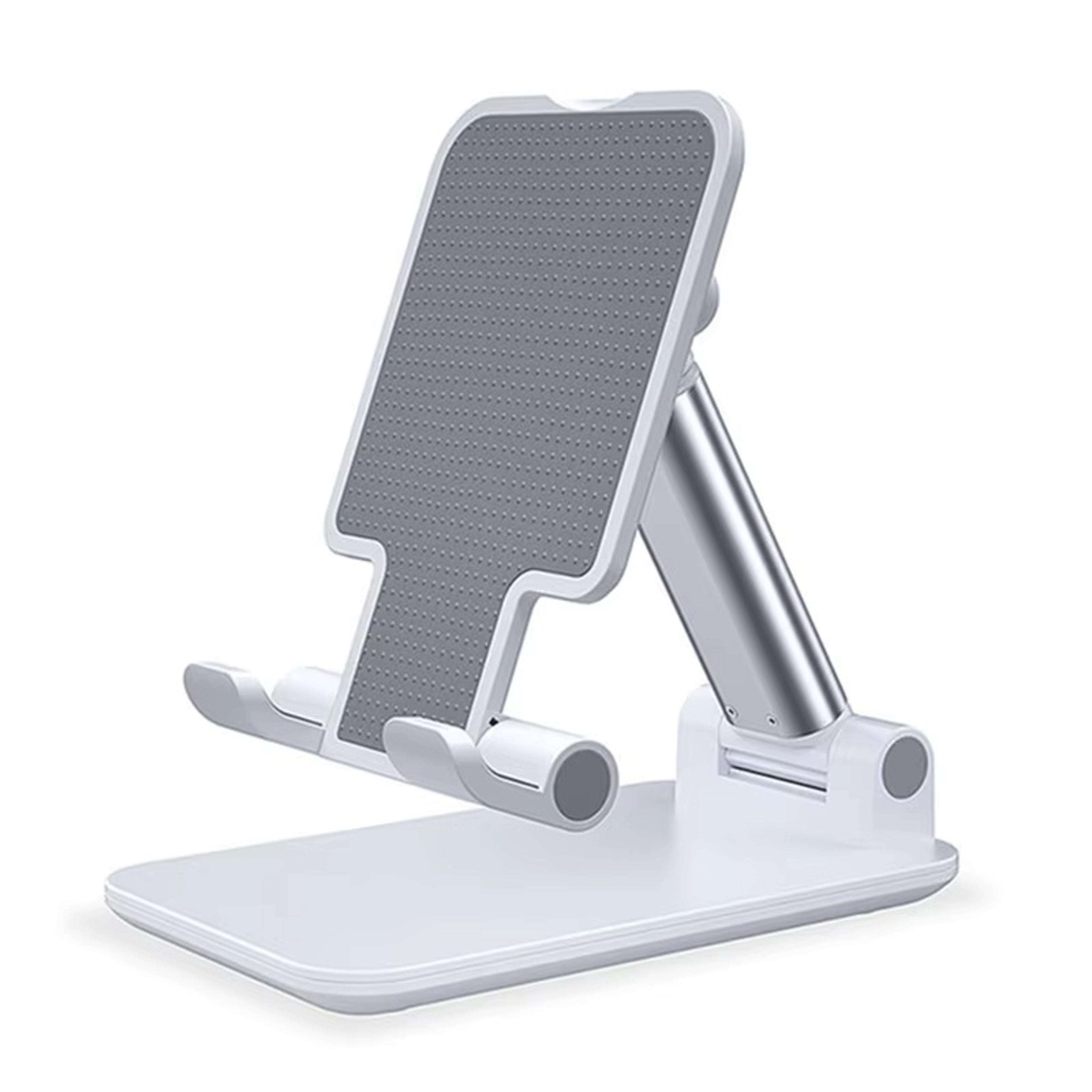 adjustable foldable phone holder stand for desk and tablet use