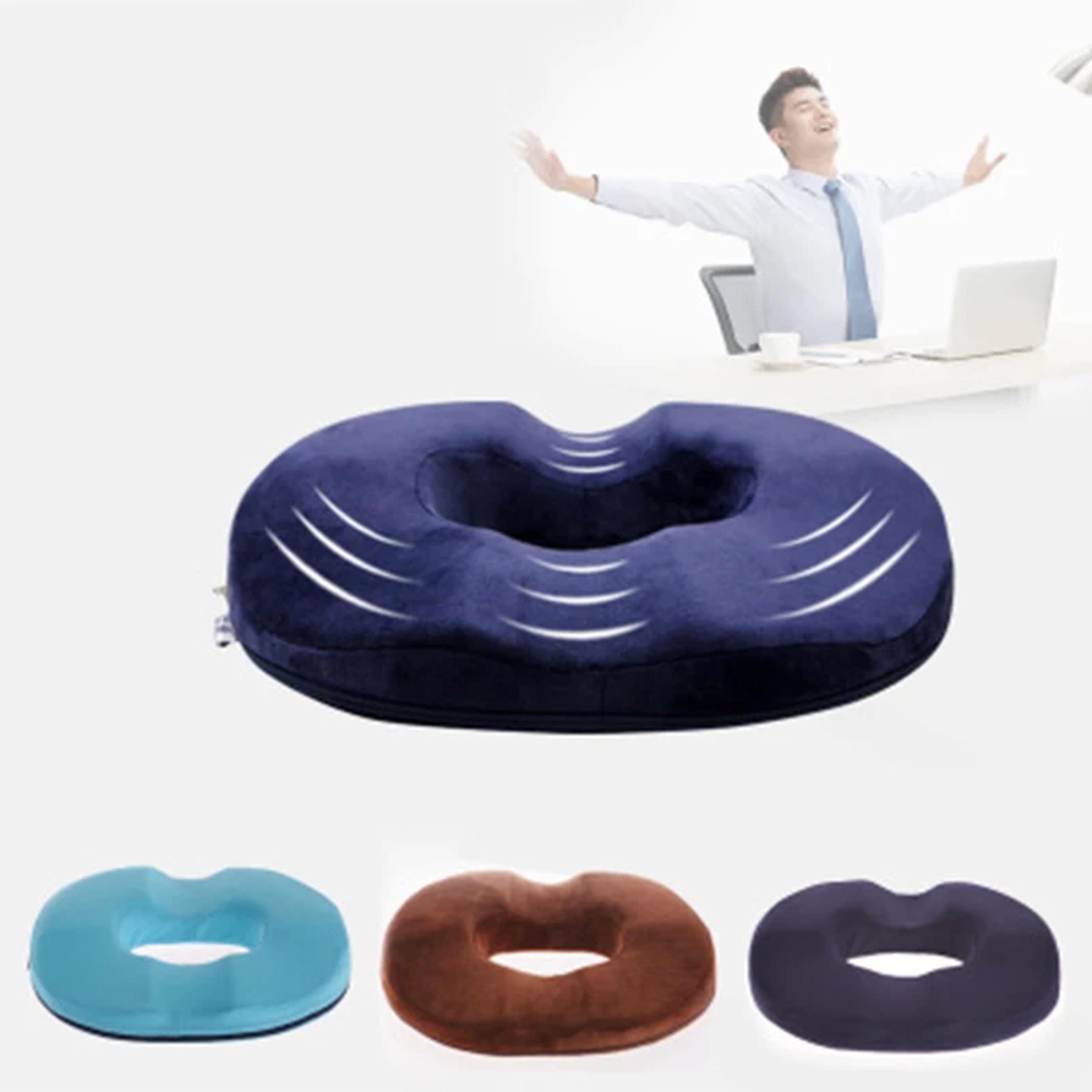 orthopedic anti hemorrhoid seat cushion for tailbone & hip support