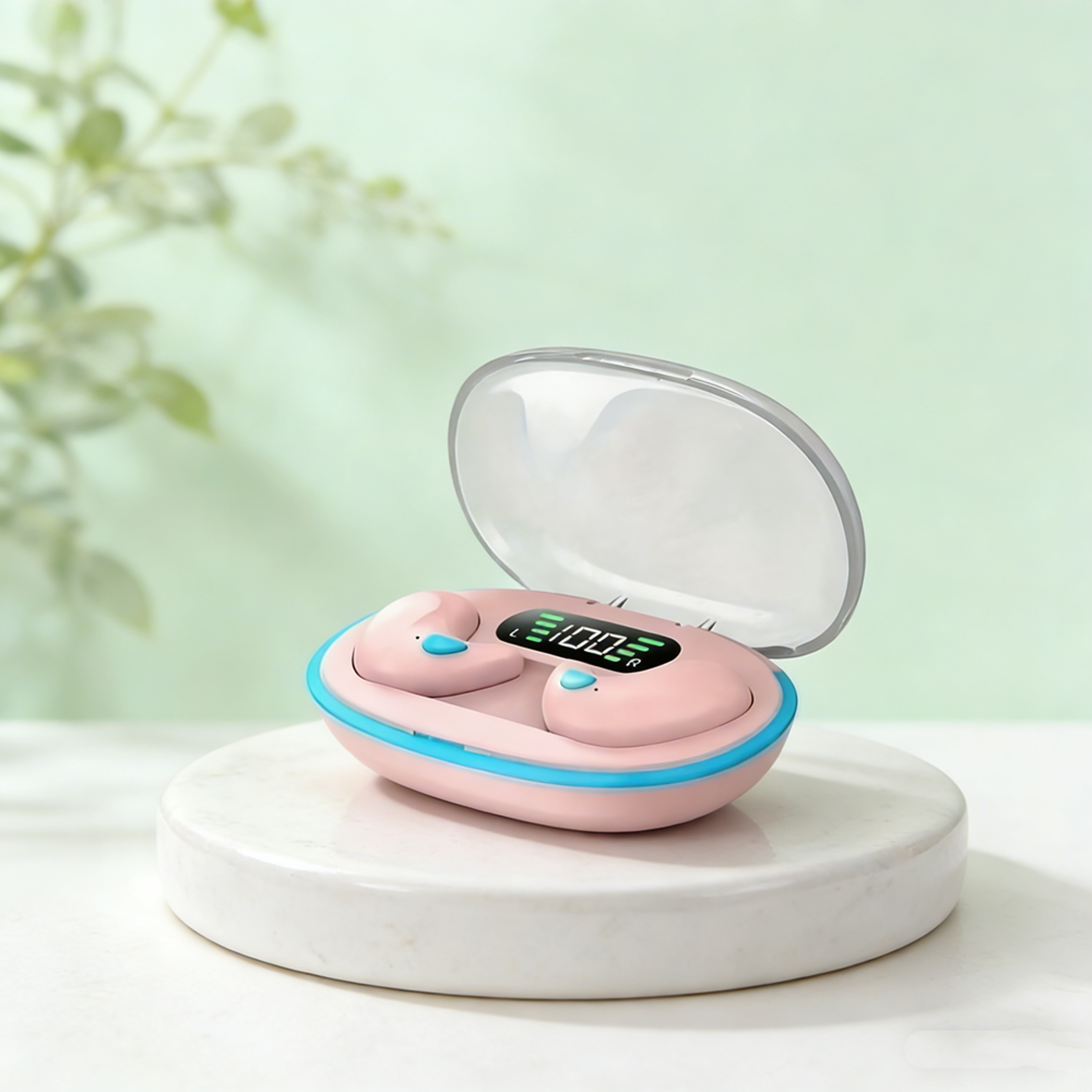 tws wireless bluetooth earbuds with noise reduction for sport sleep and gaming