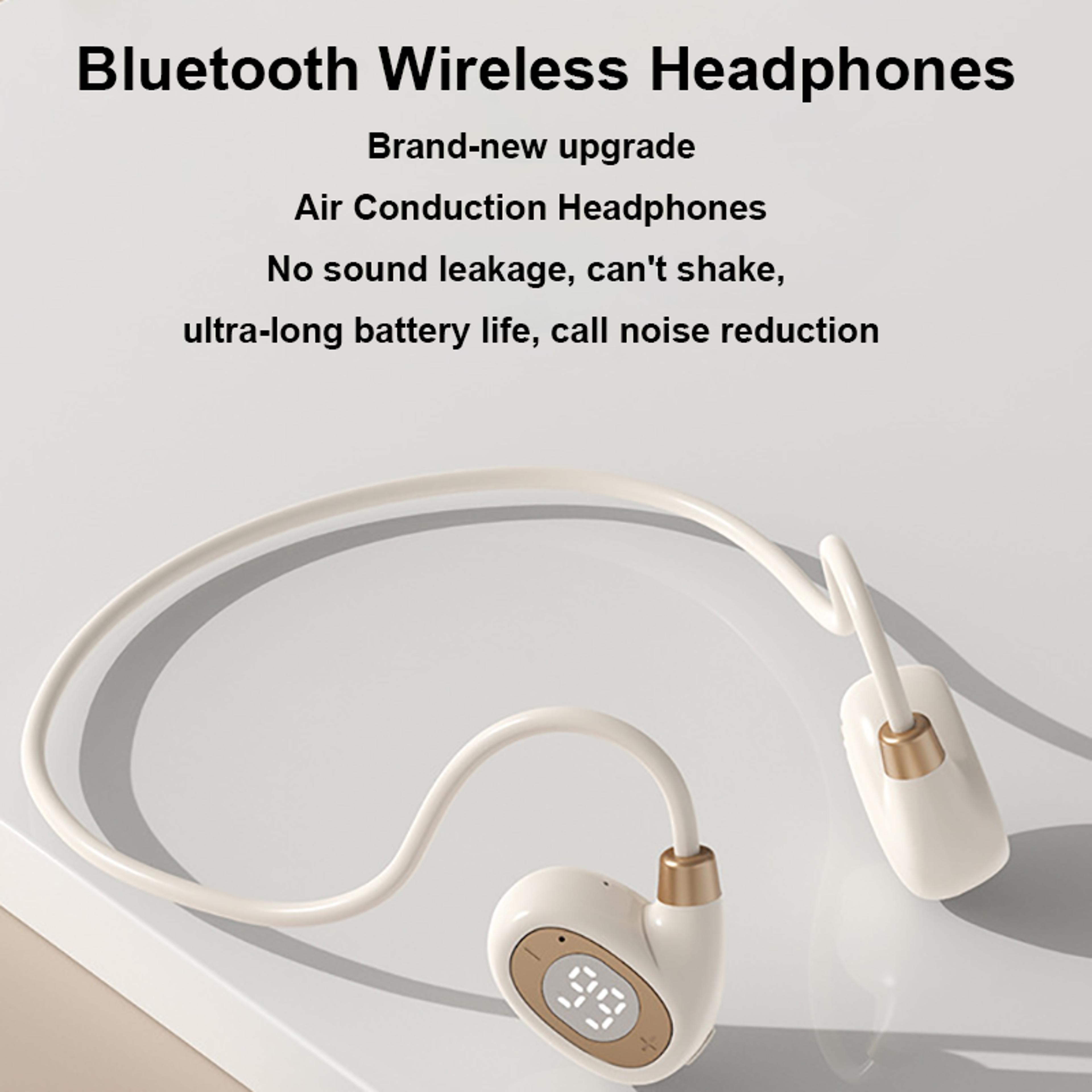 wireless bluetooth ear hook earphones with air conduction hifi stereo