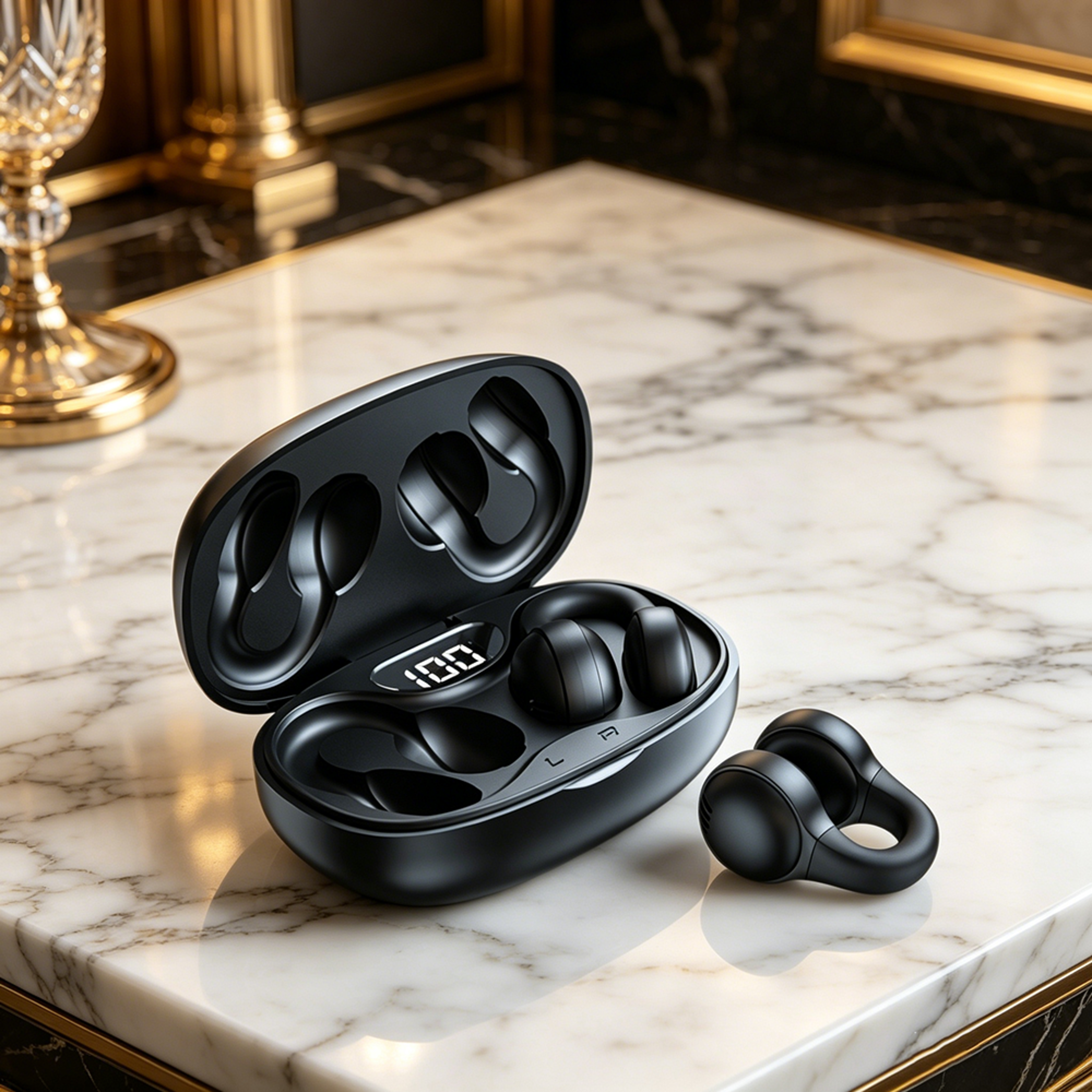 aerofit open ear wireless bone conduction sports headphones
