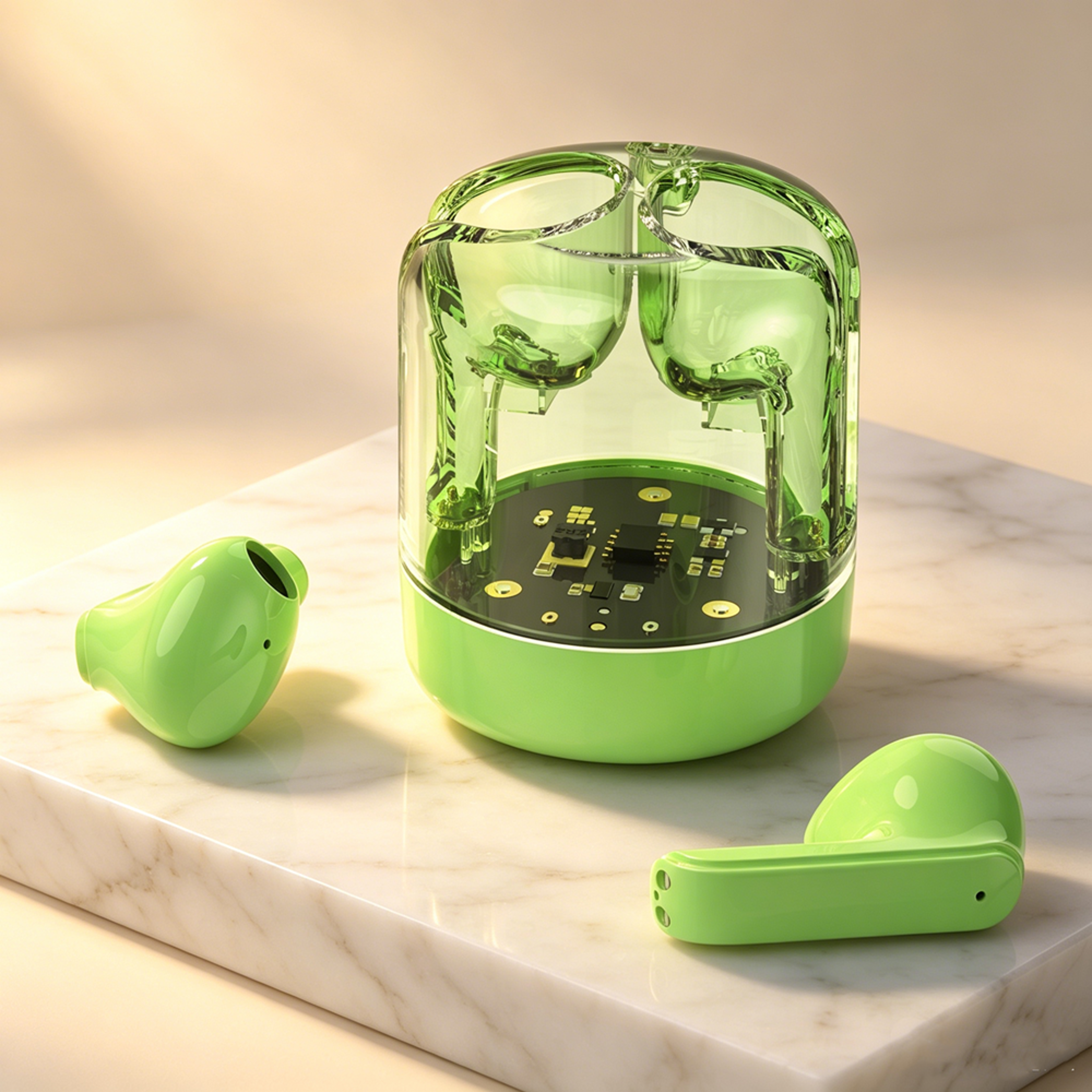 waterproof wireless earbuds premium bluetooth headphones with noise cancelling earphones