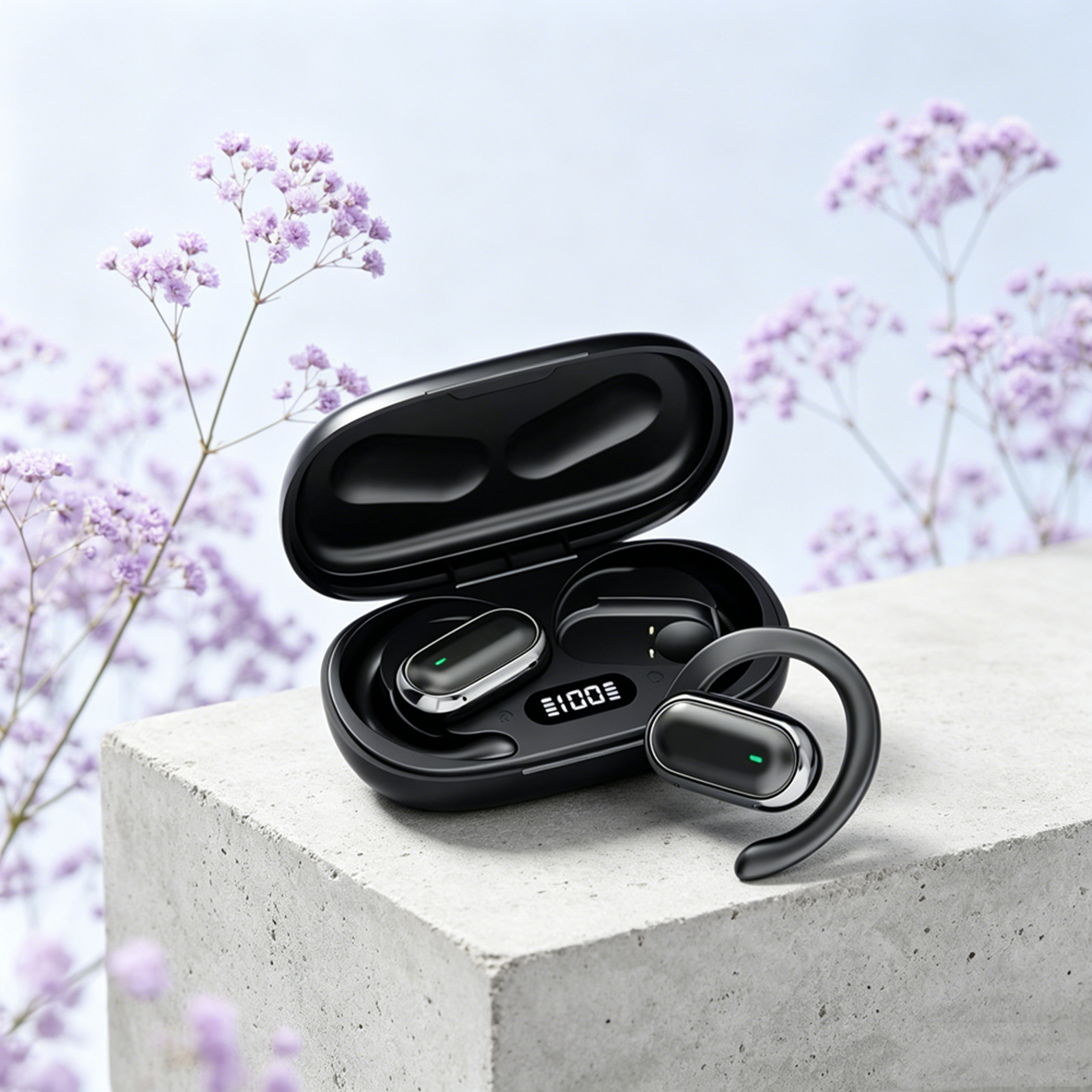 sportpro wireless sport earbuds with mic waterproof bluetooth earbuds long battery playtime & hi fi sound