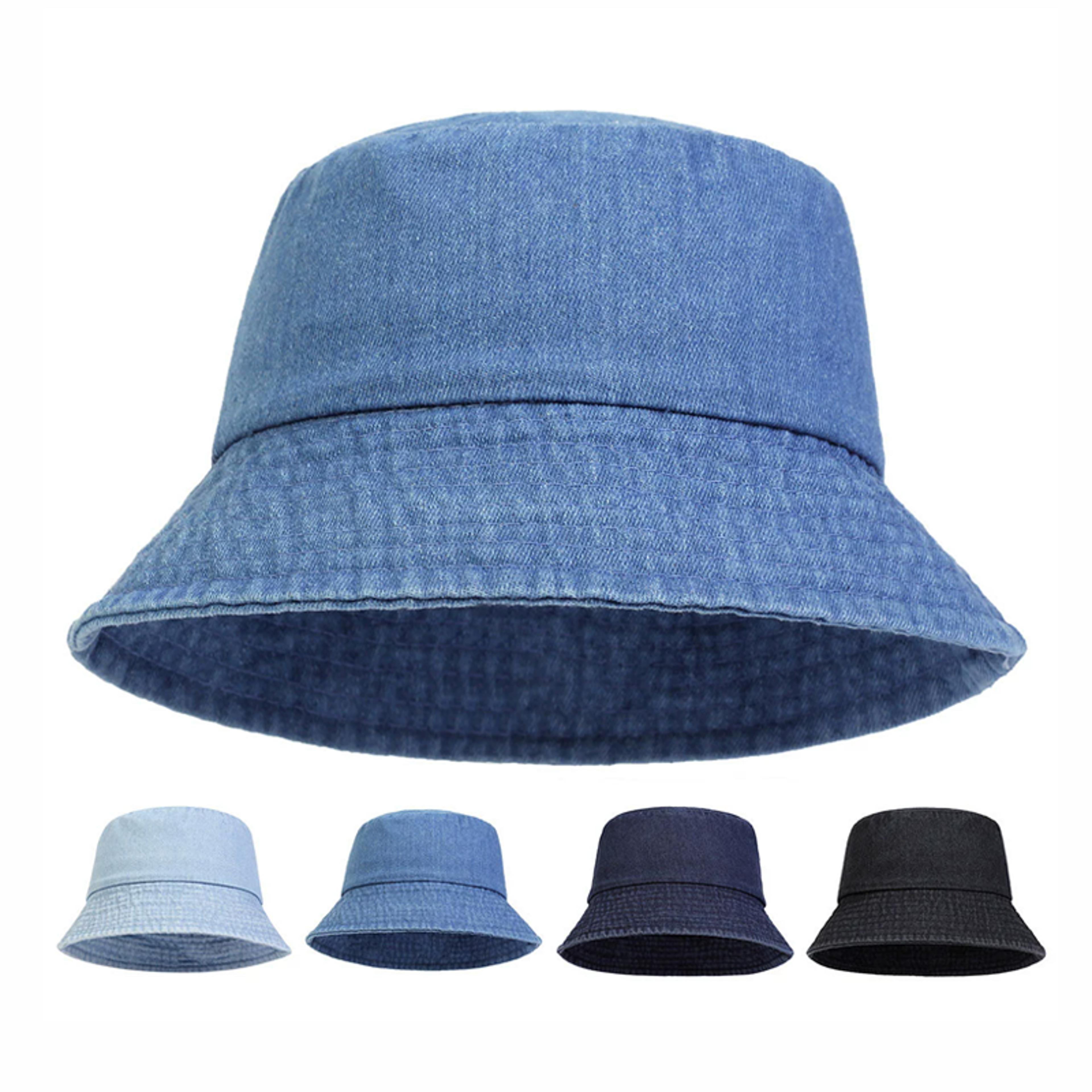 premium unisex cotton sun bucket hat breathable outdoor sunshade fisherman cap