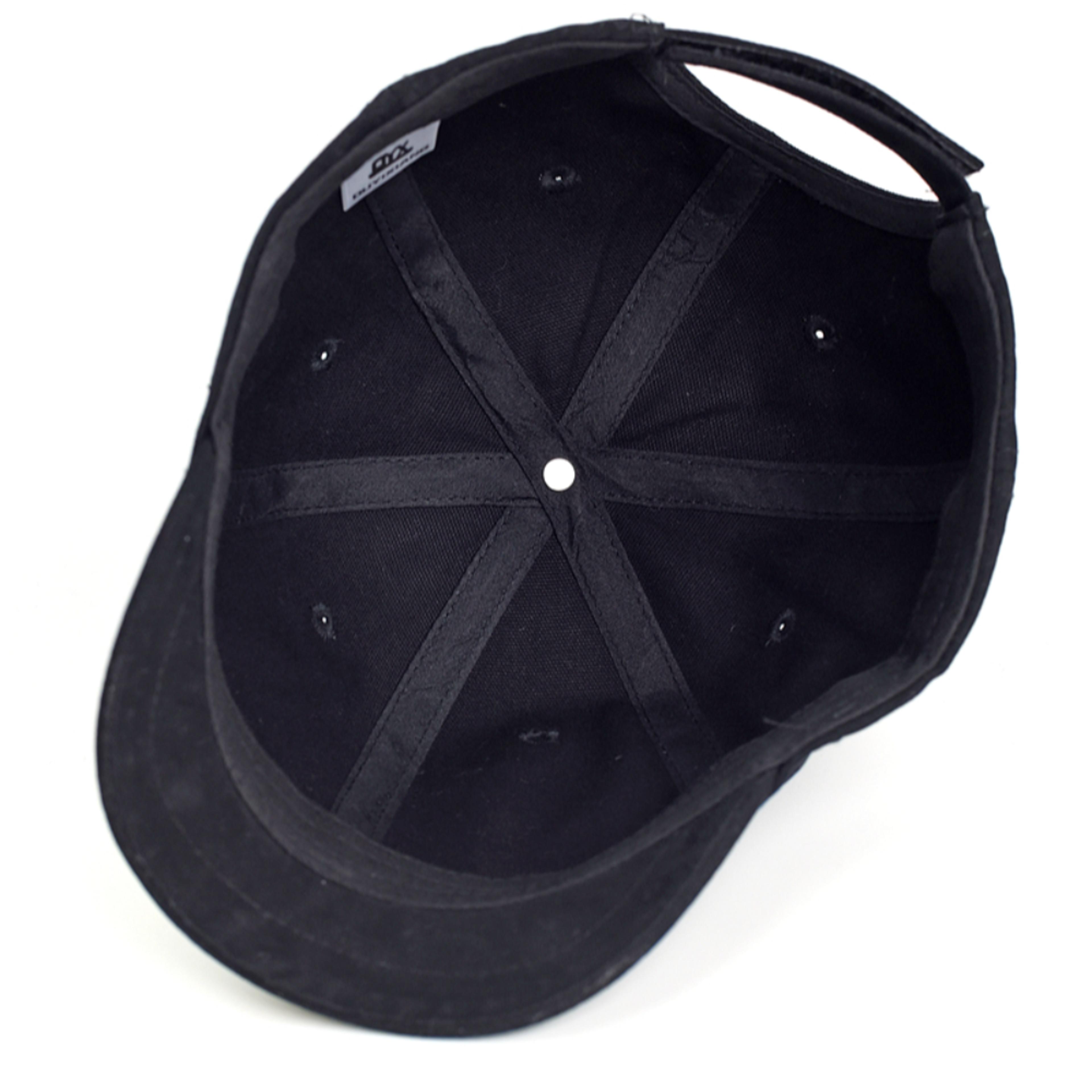 premium cotton baseball cap embroidered snapback hat with sun protection