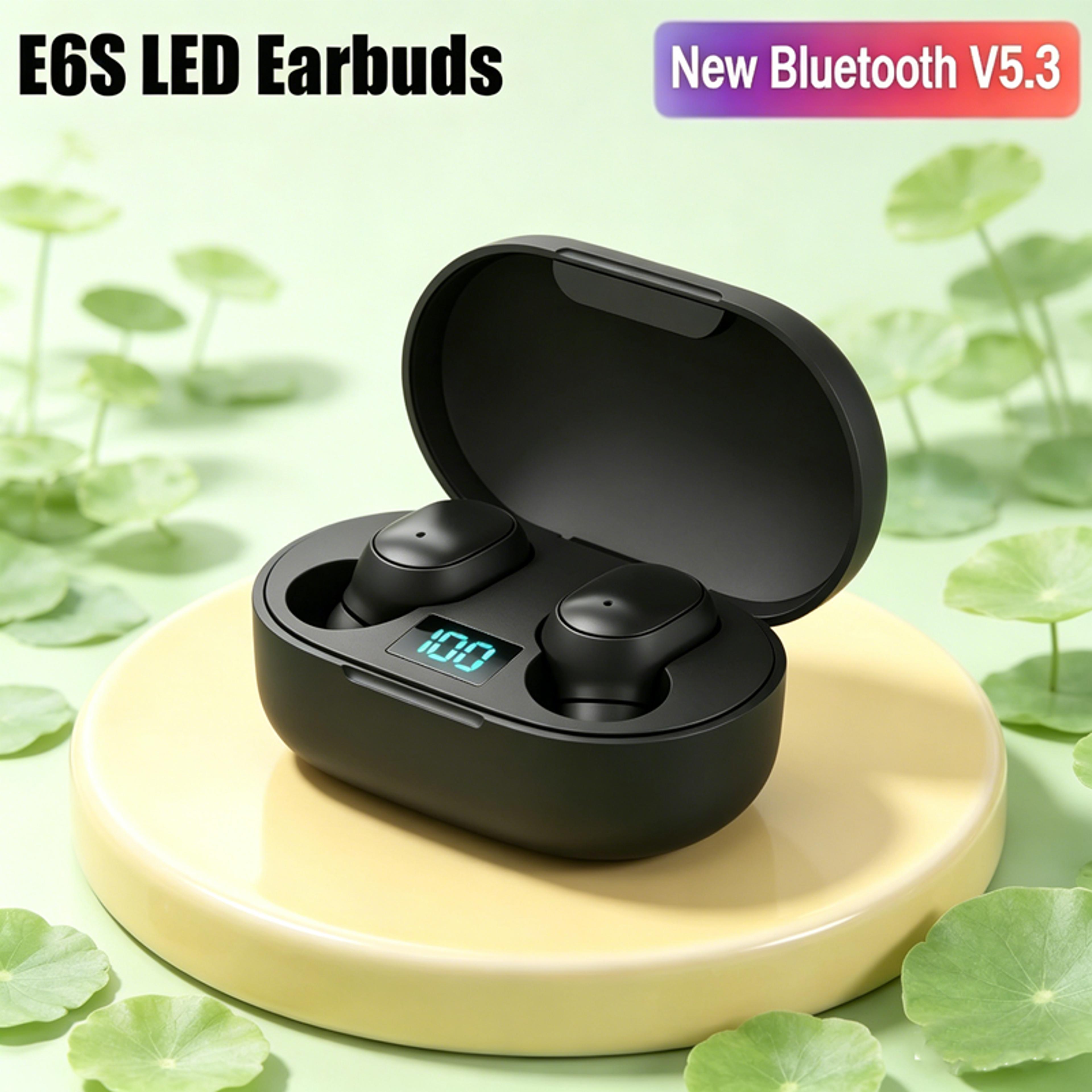 bluetooth earphones wireless headset with noise cancelling mic