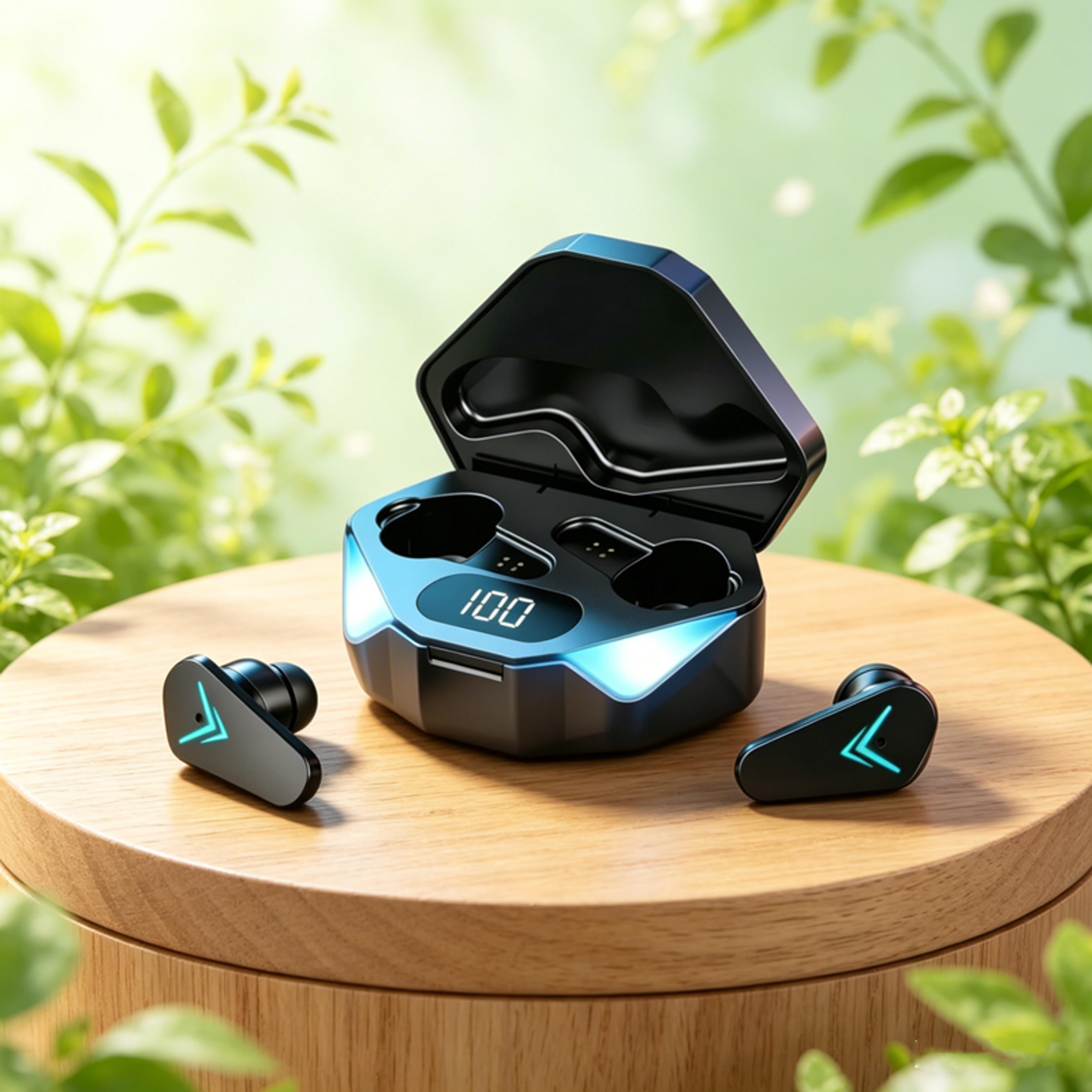 low latency wireless gaming earbuds bluetooth tws gamer headset