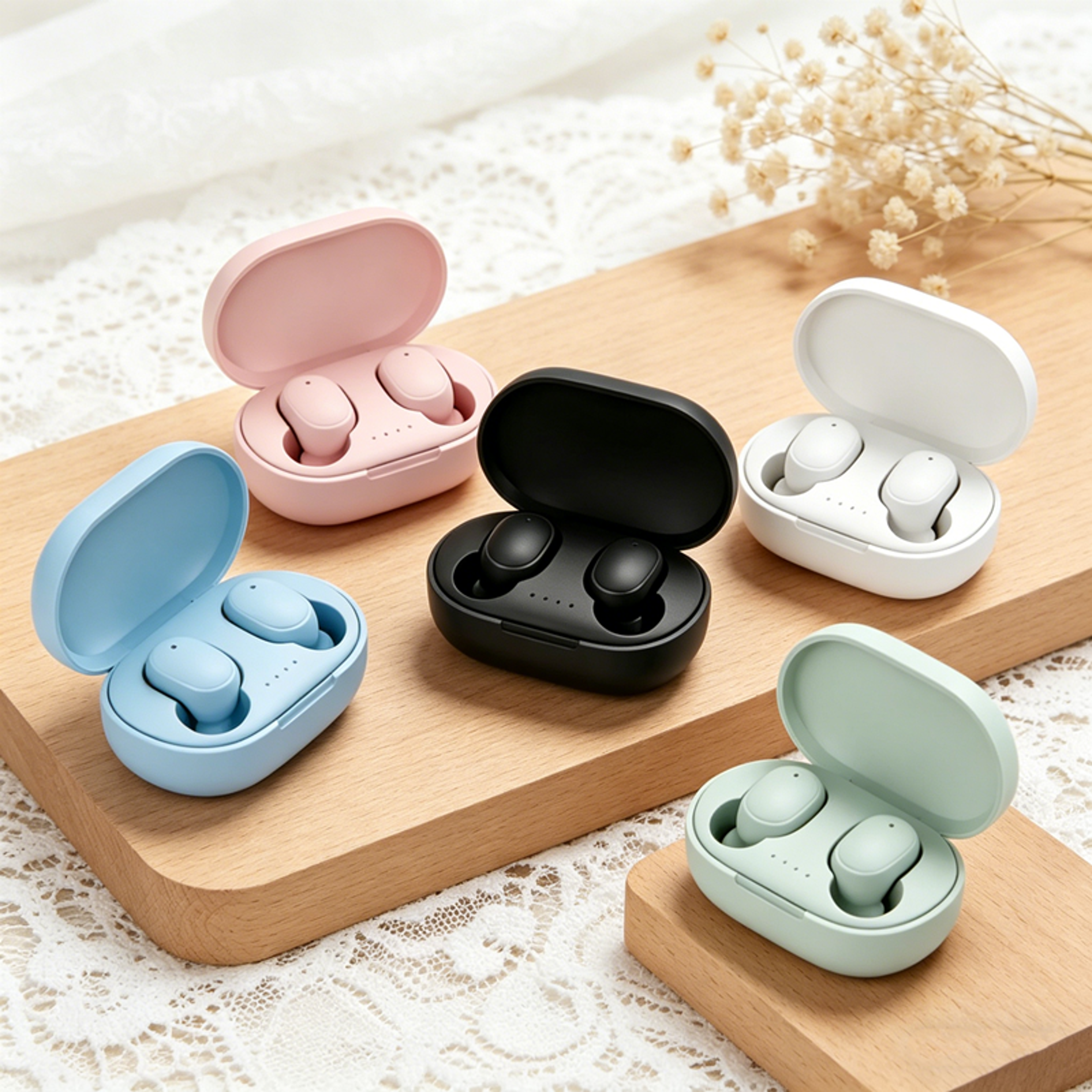 clearcall tws bluetooth earphones with noise reduction mic