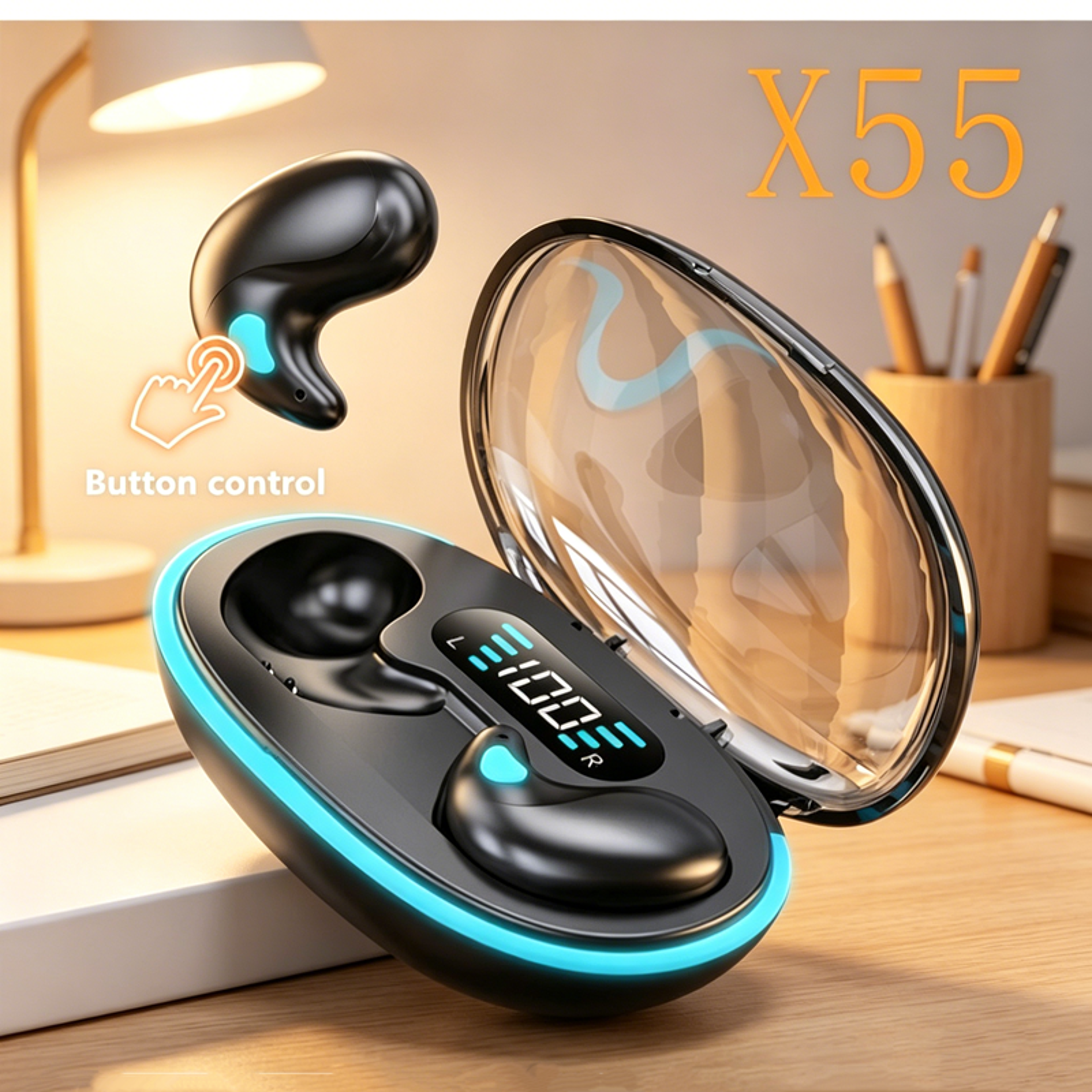mini tws wireless bluetooth earbuds waterproof stereo headset