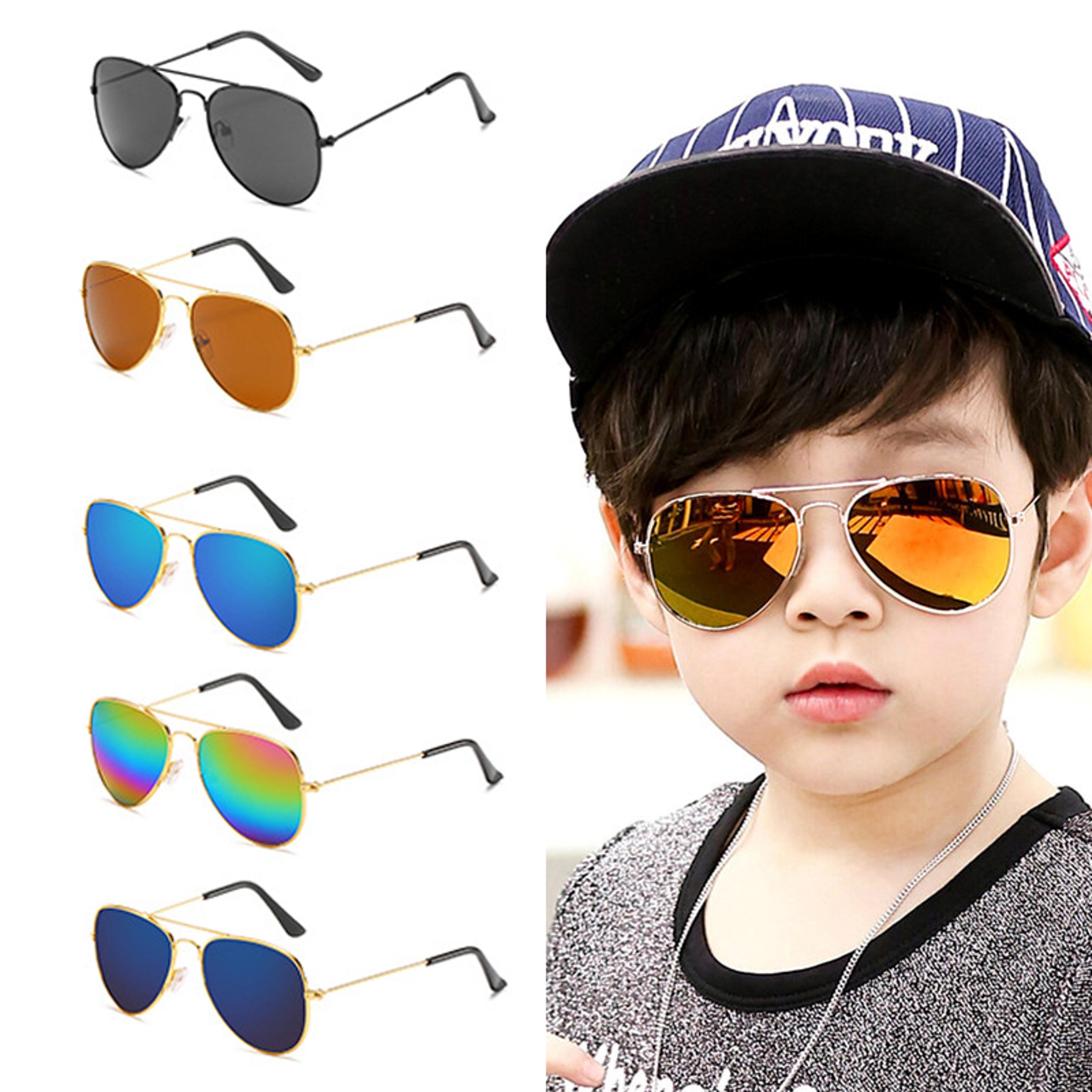 kids reflective sunglasses for boys and girls
