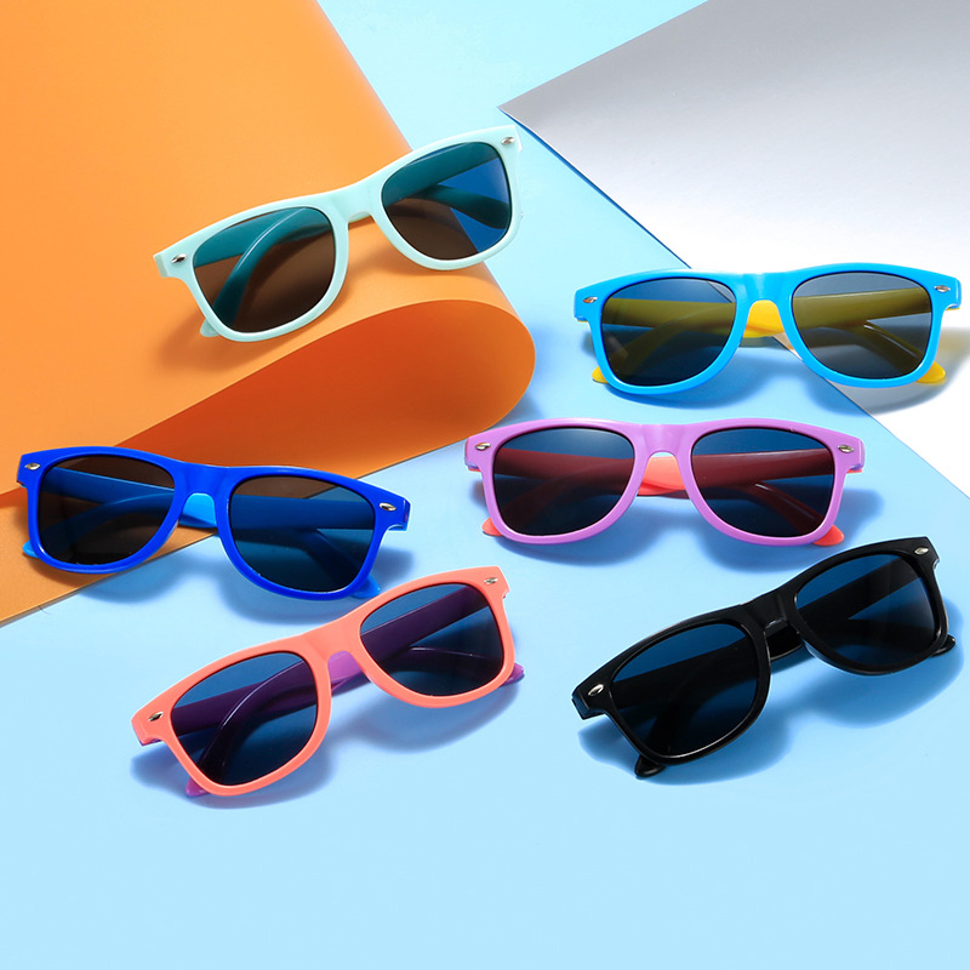 kids color matching uv resistant sunglasses for boys and girls