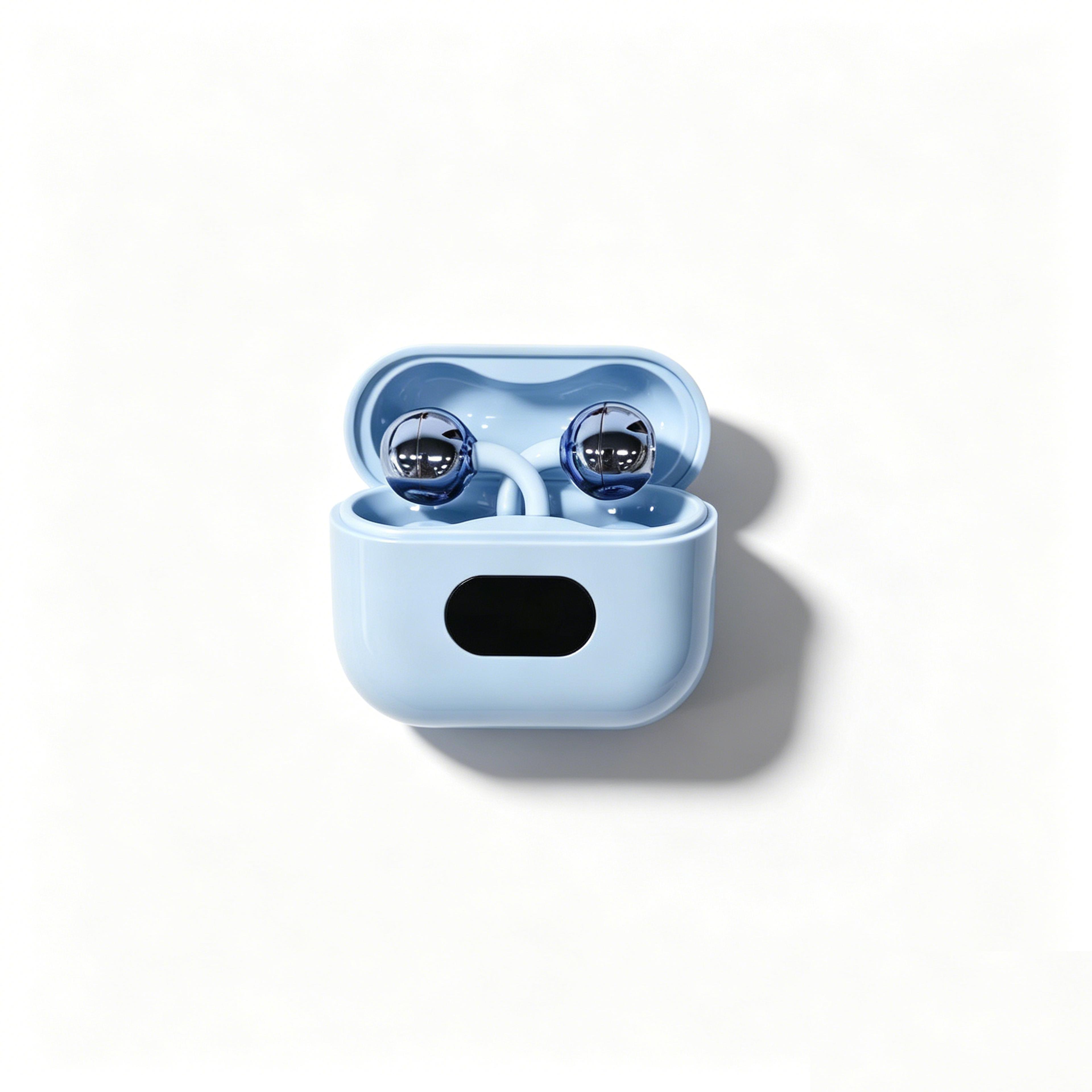open ear ear clip bluetooth wireless earbuds with clear calls
