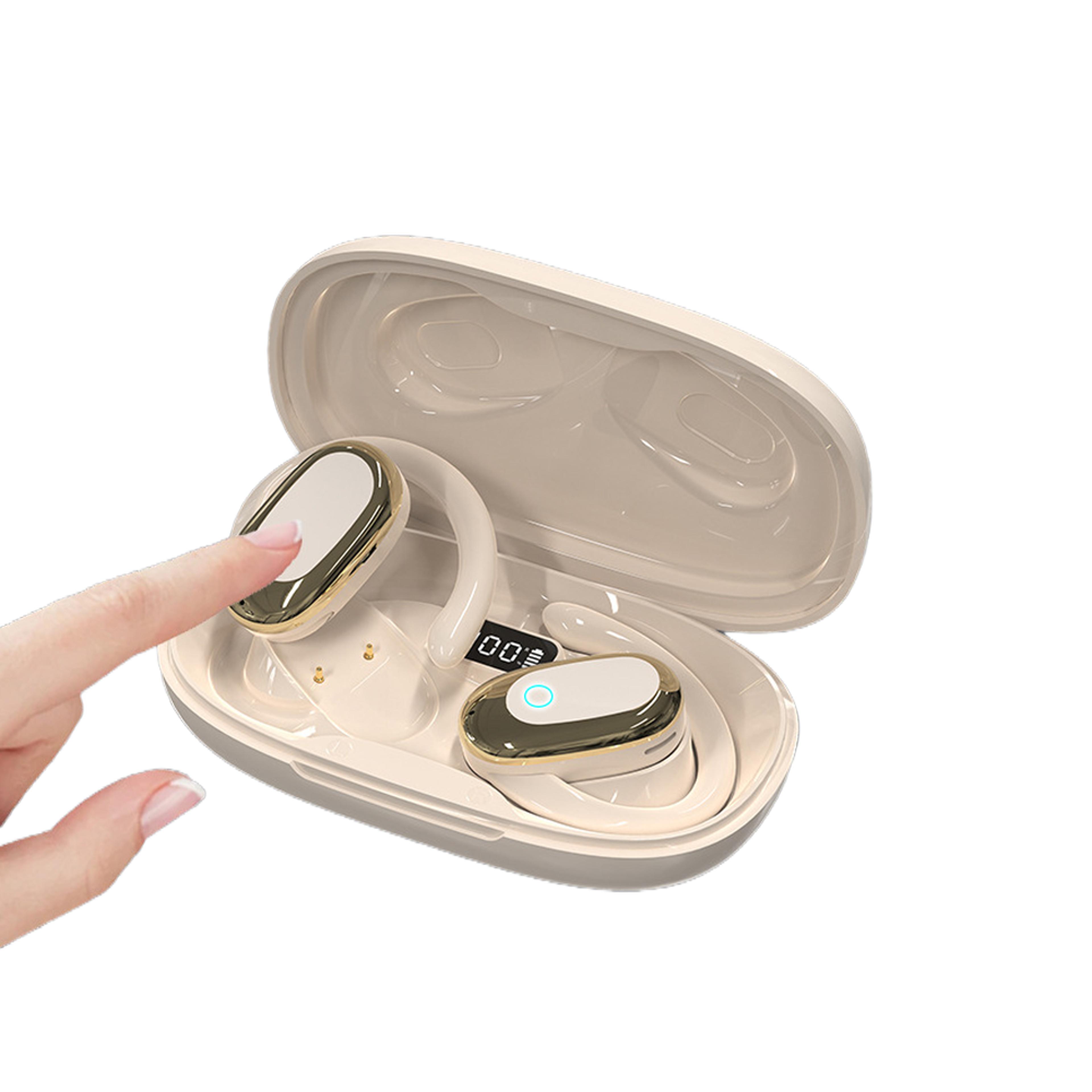 open ear bluetooth wireless earphones with mic