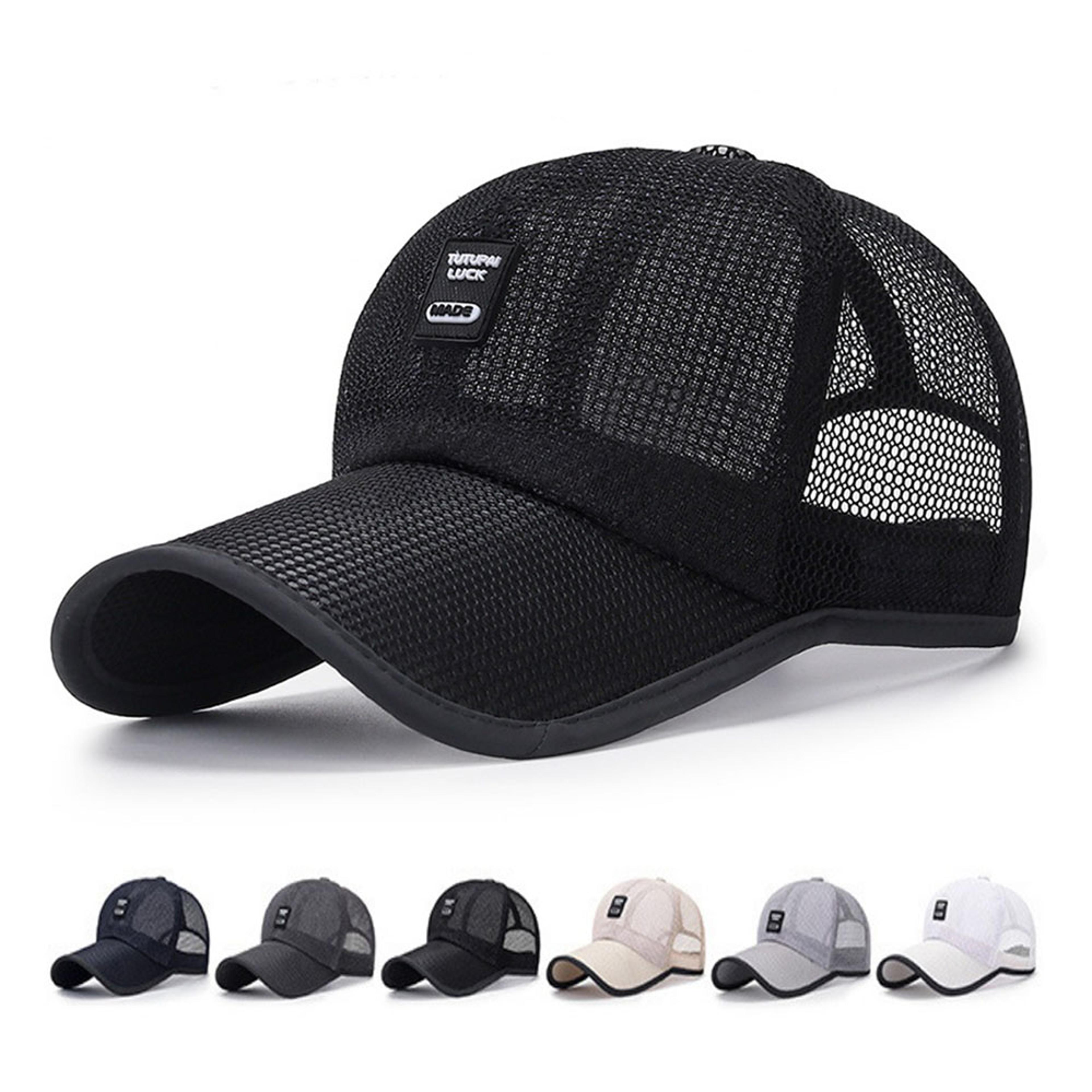 breathable mesh baseball cap sunshade cap for cycling fishing summer outdoor hat