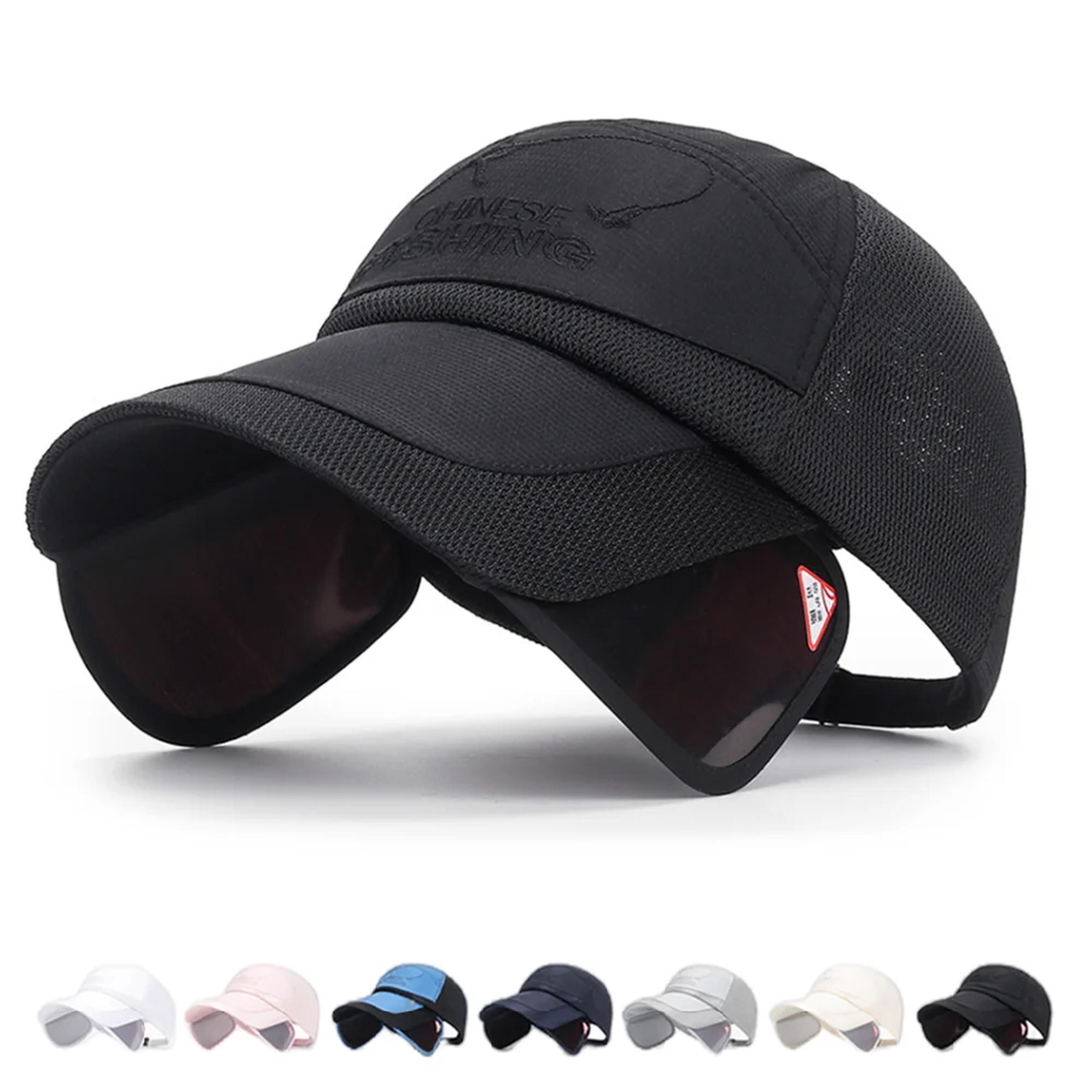 fishing sun hat uv protection cap wide brim baseball cap for outdoor sports