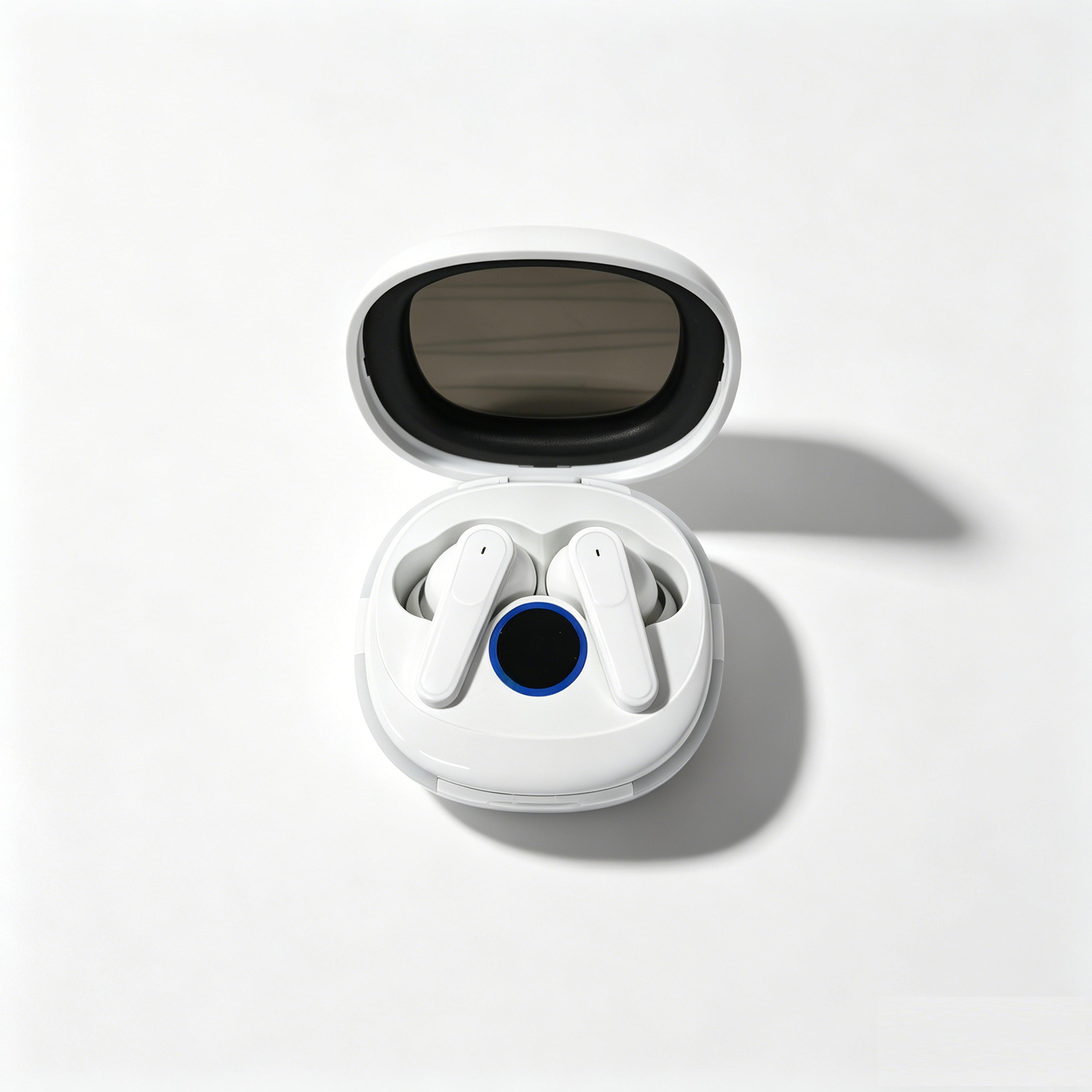 wireless earbuds tws bluetooth earphones with led display
