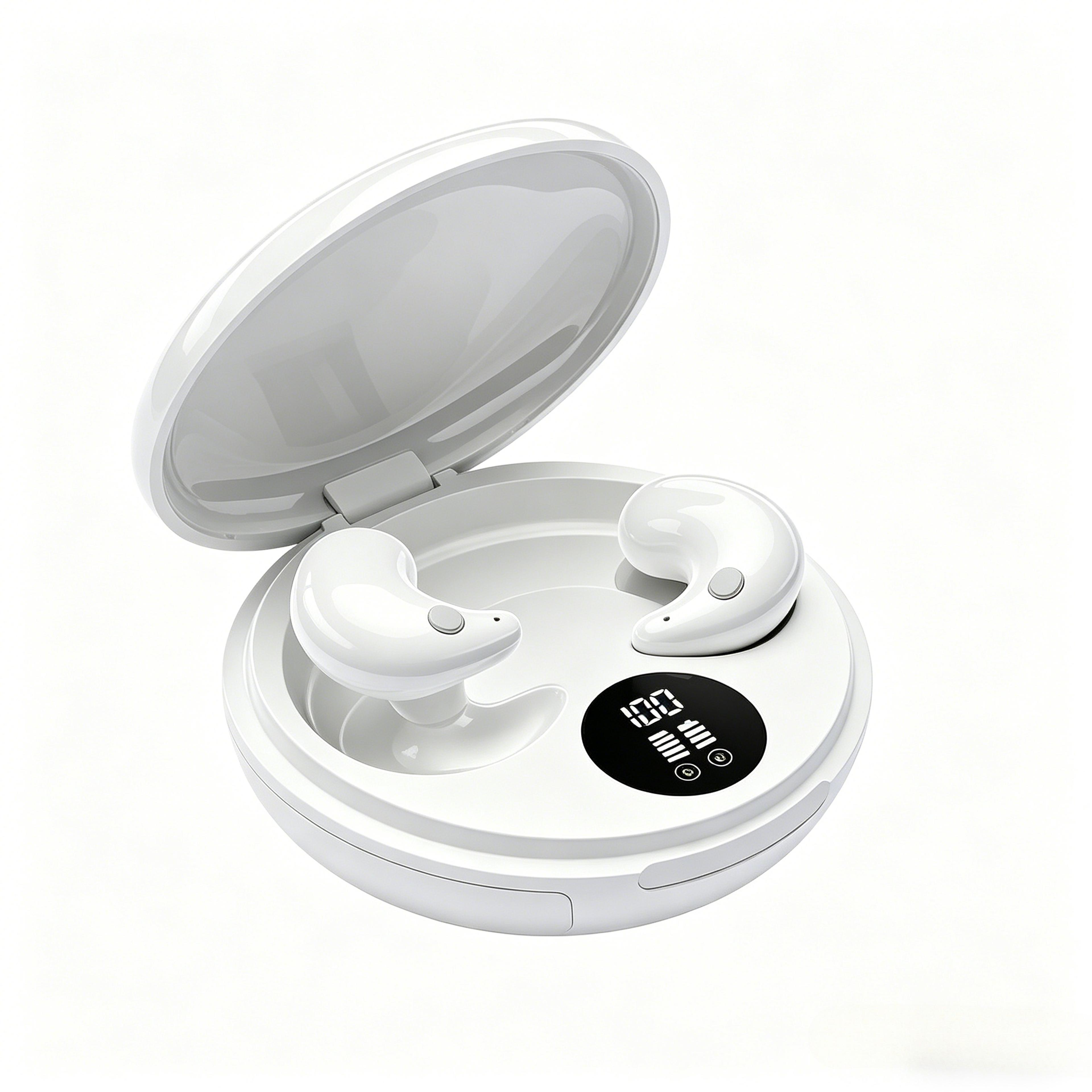 slim sleep earbuds for side sleepers wireless sleep headphones pressure free design ultra long battery