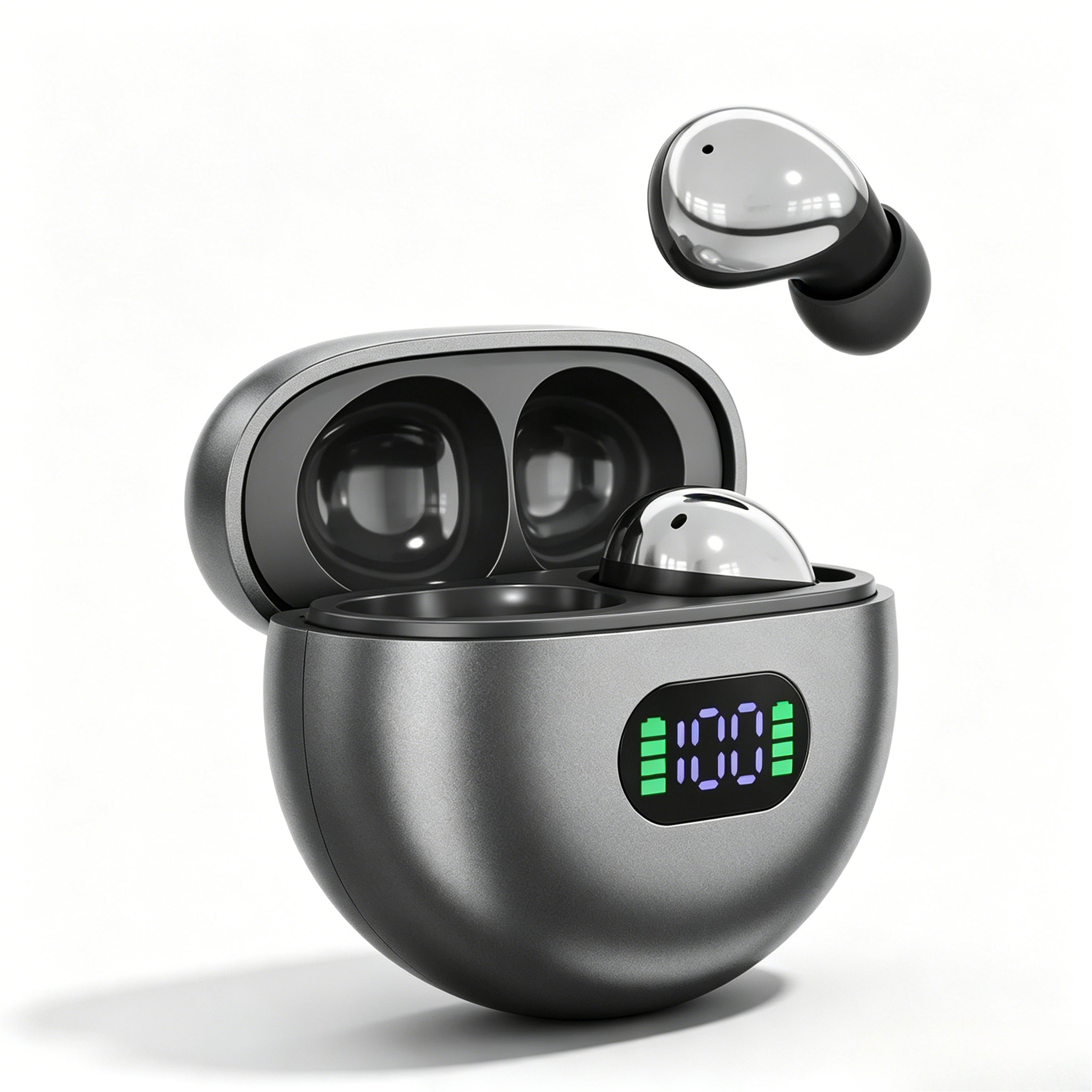 low latency wireless bluetooth gaming earbuds with mic long battery life