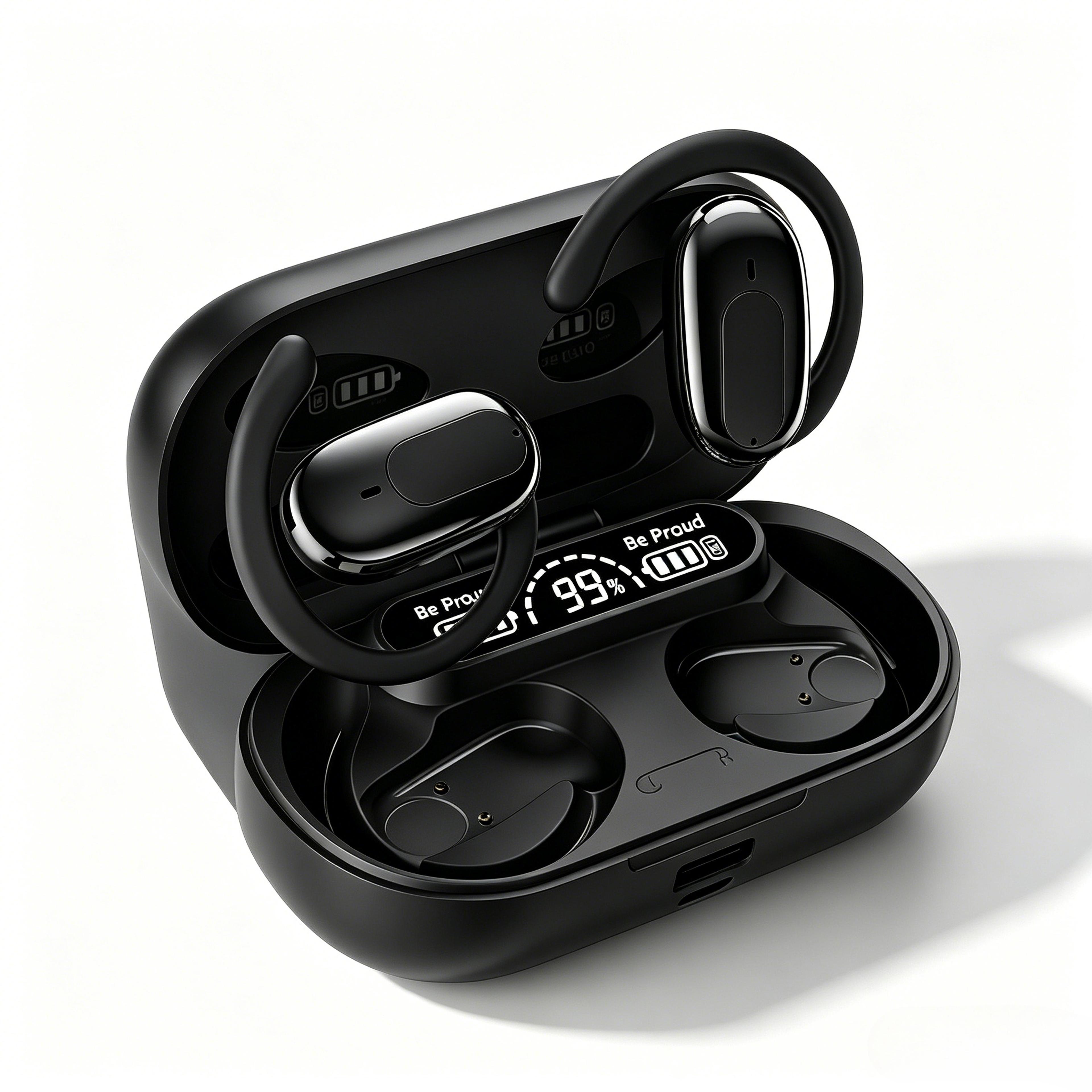 tws wireless bluetooth earbuds long range stable connection hifi sound headphones