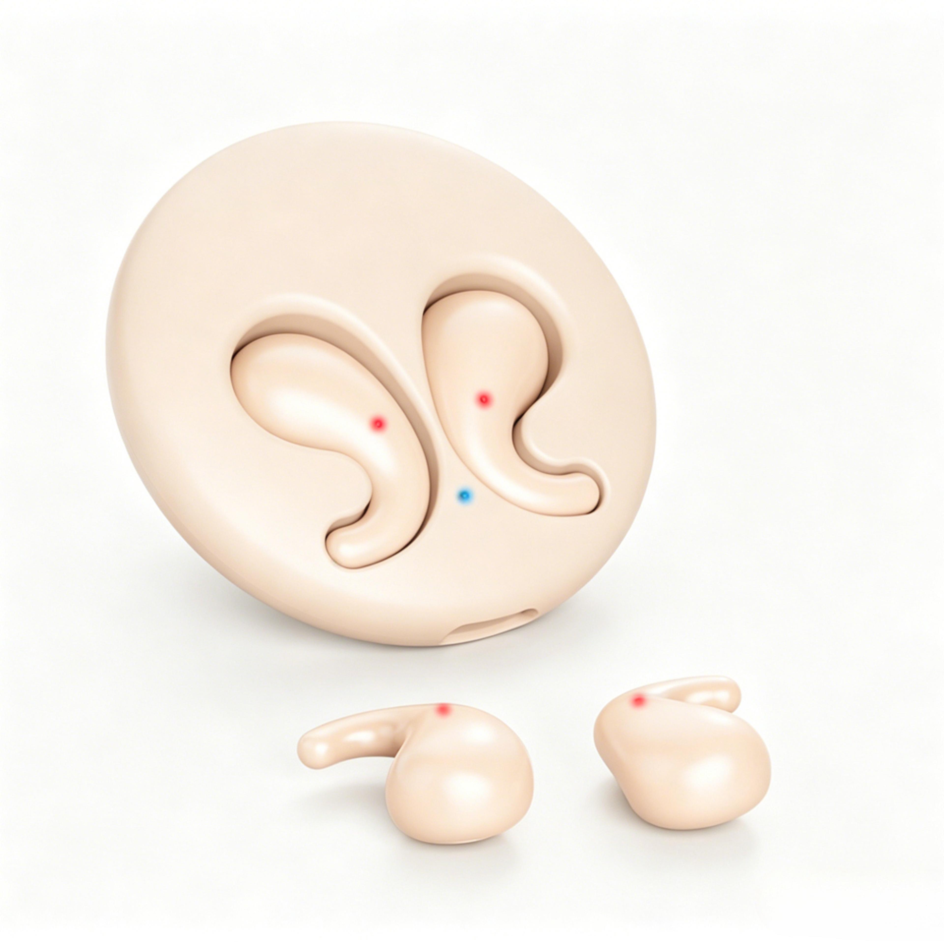 light mini sleep earbuds for side sleepers soft silicone noise cancelling earphones