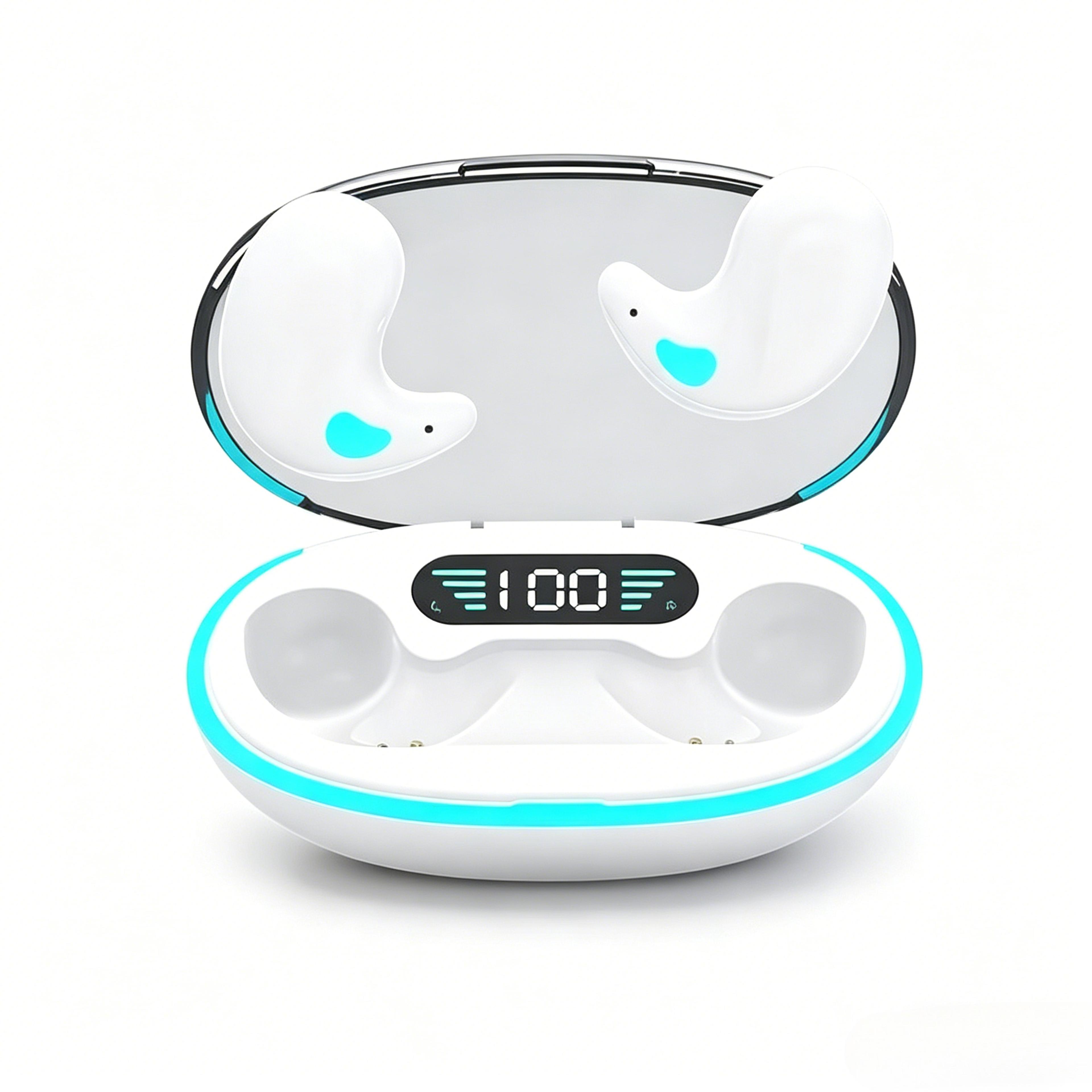 mini invisible wireless sleep earbuds for side sleepers with mic sleep headphones comfort fit