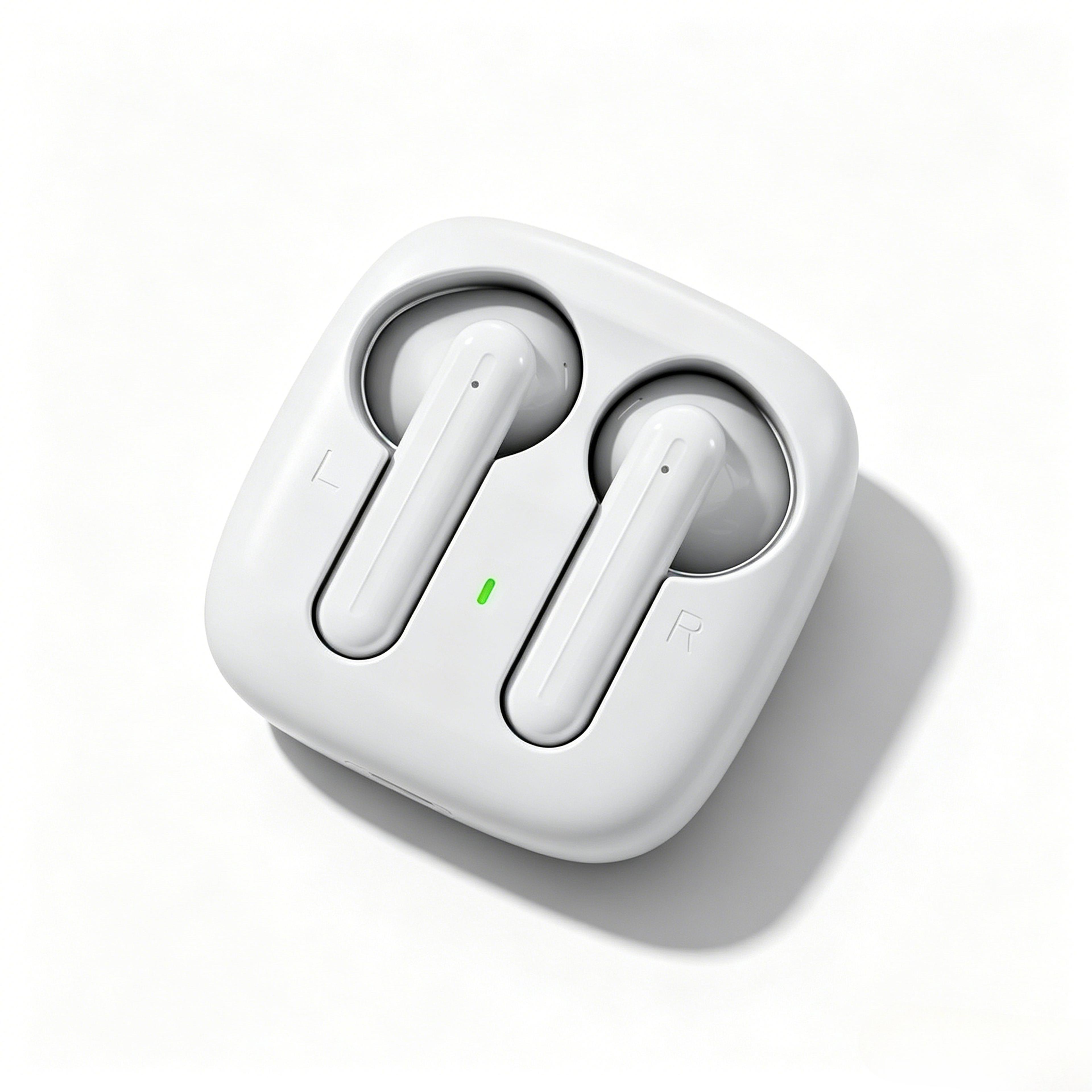 wireless bluetooth earbuds long battery life with mic & portable lanyard