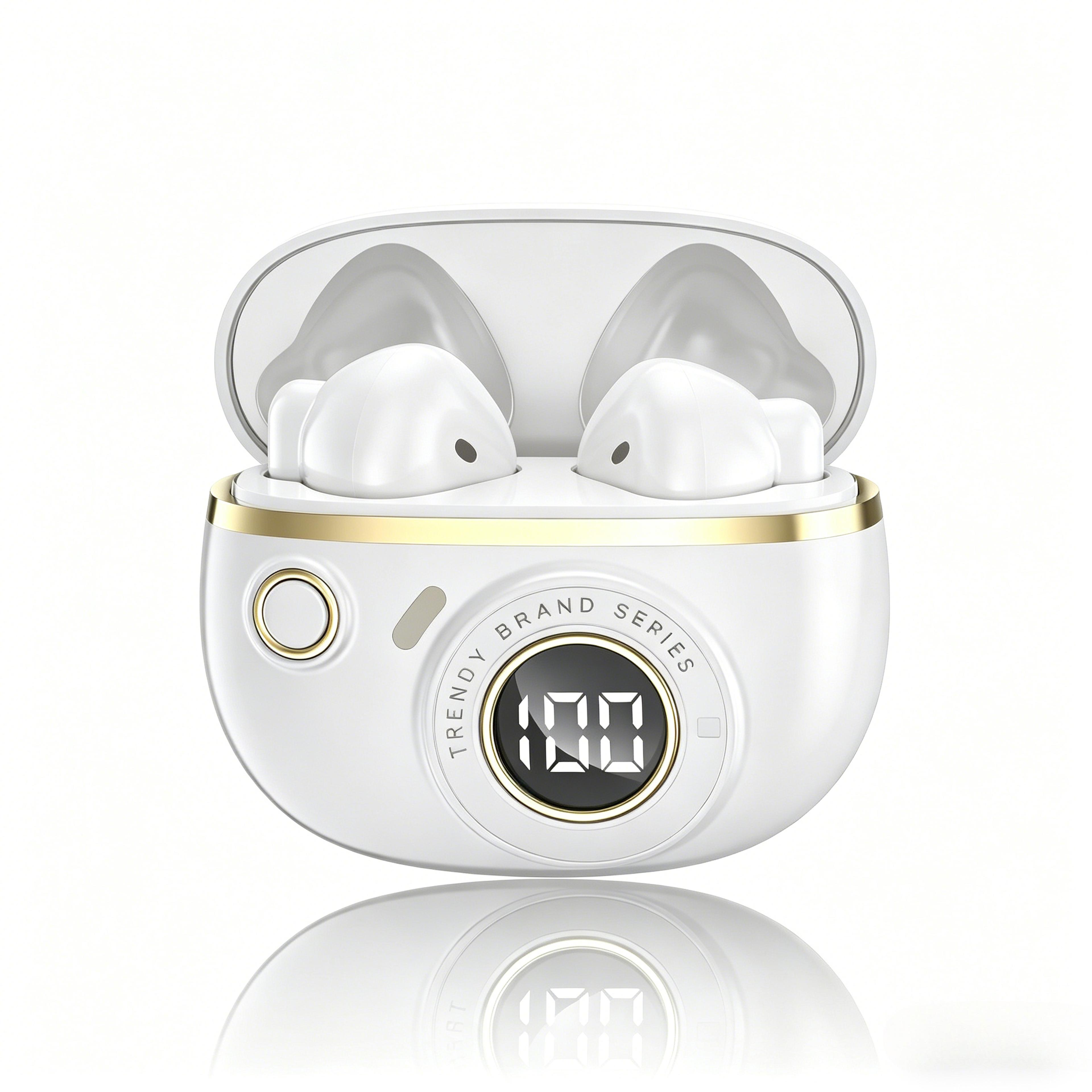 balanced armature wireless gaming earbuds with mic and charging case