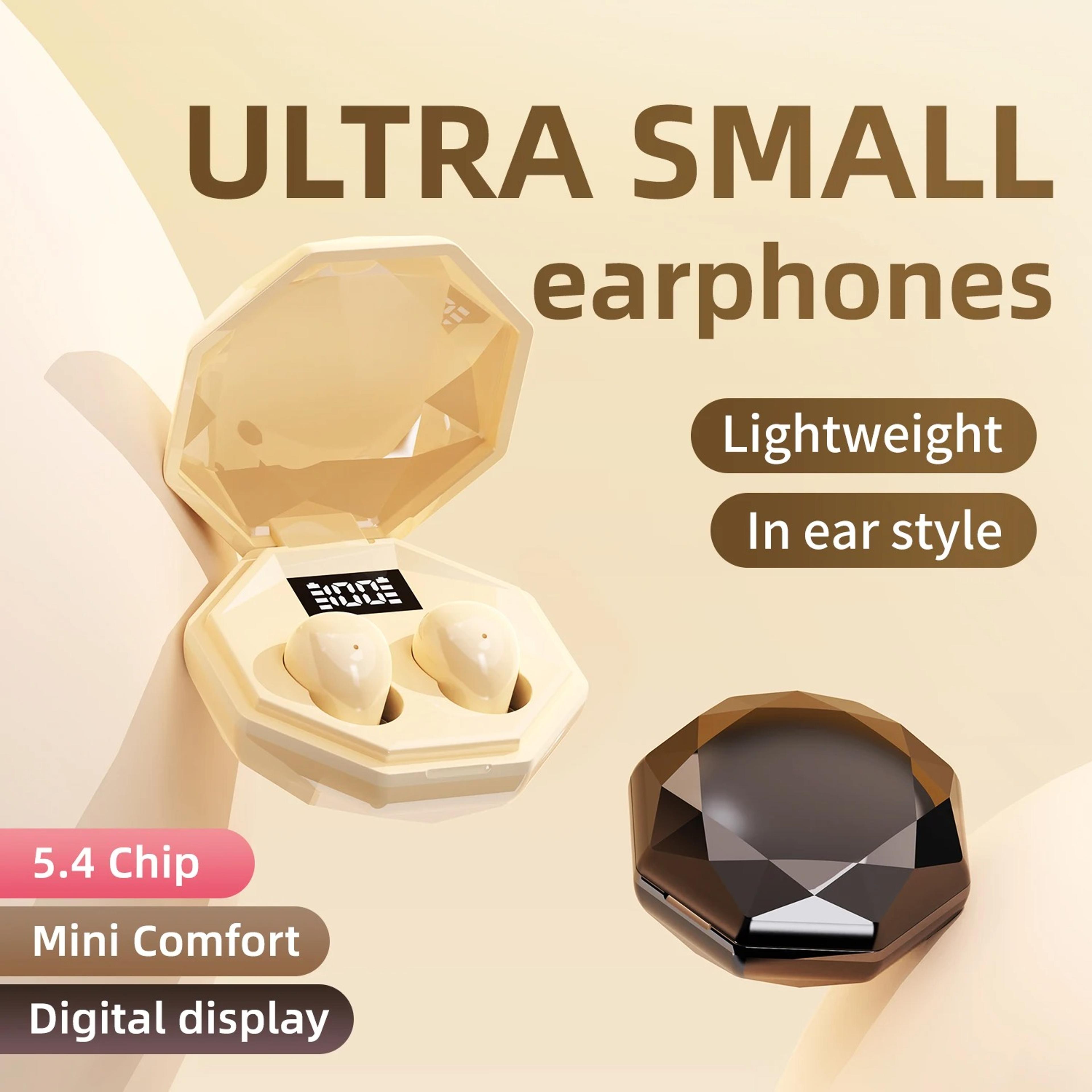 invisible bluetooth sleep earbuds with mic and noise cancellation