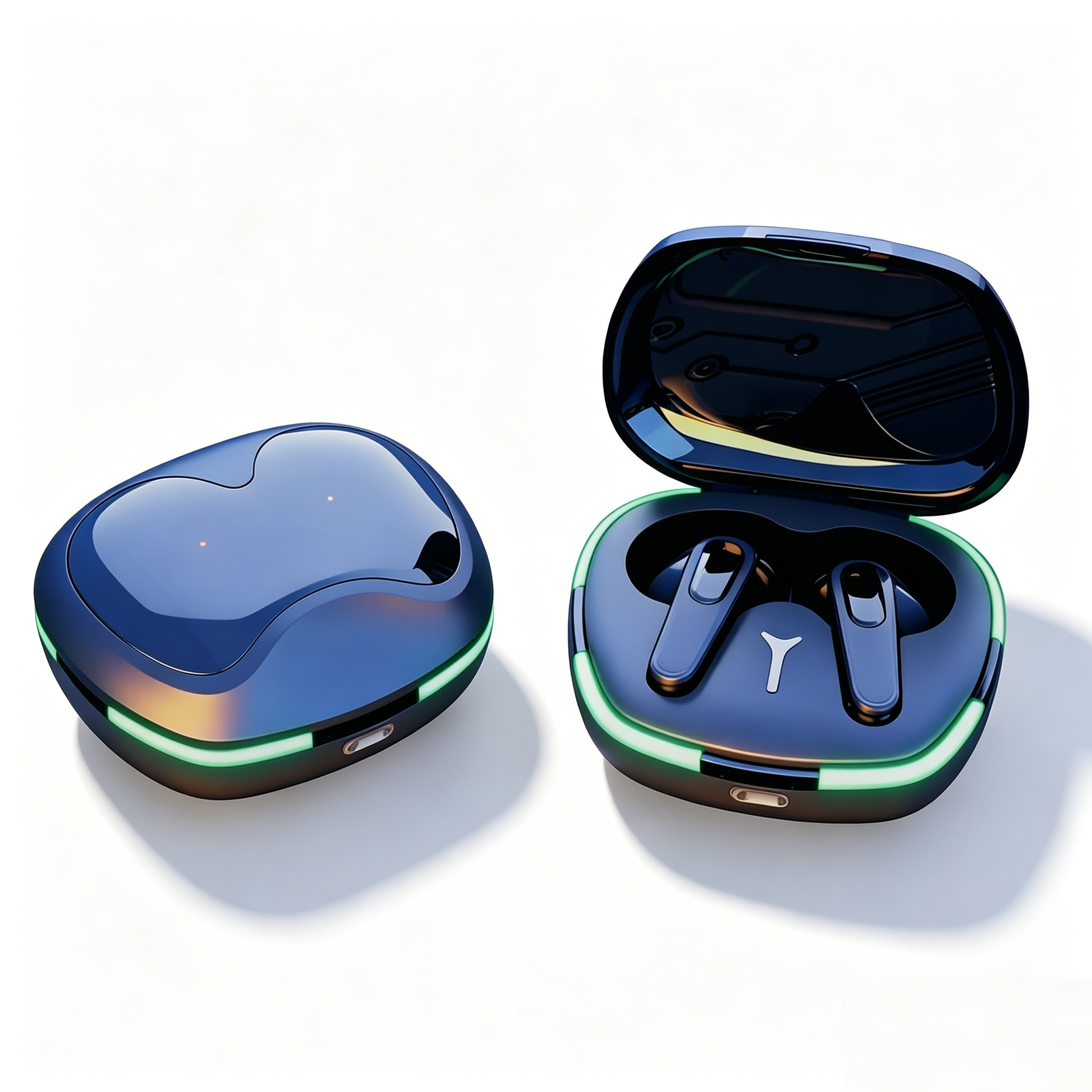 hifi wireless earbuds with noise cancelling mic and sport fit
