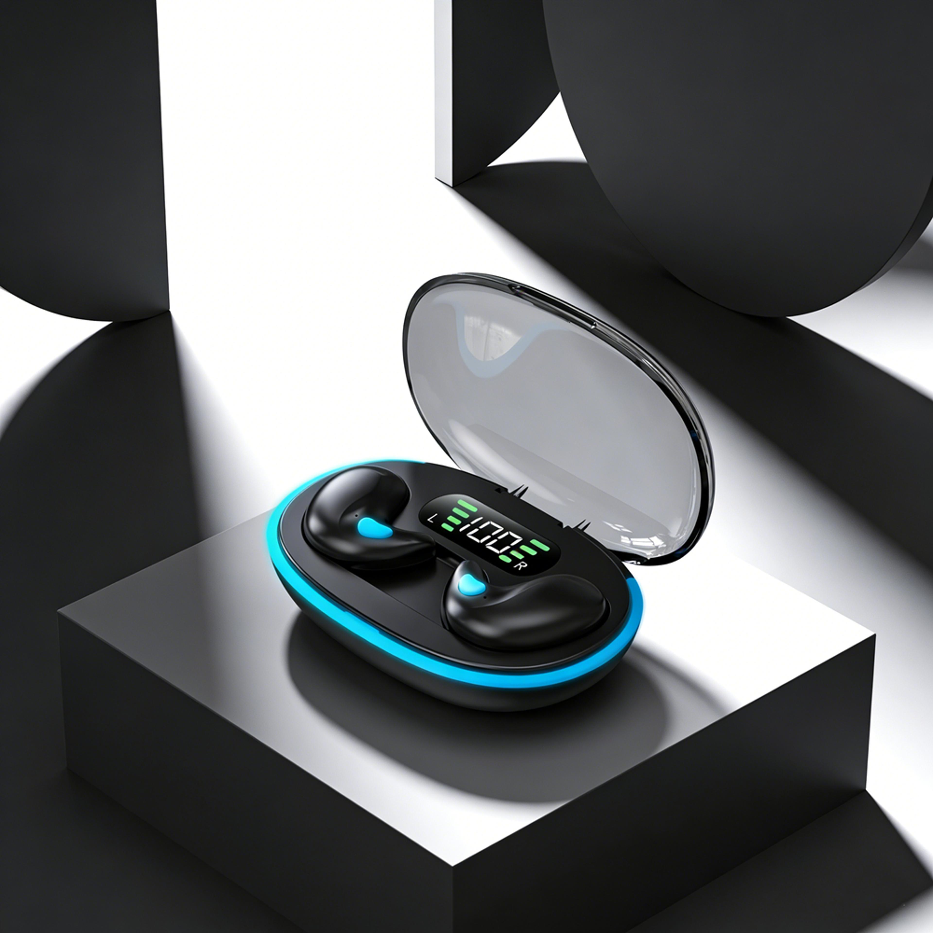 mini bluetooth wireless earbuds with noise reduction for sport gaming and sleep