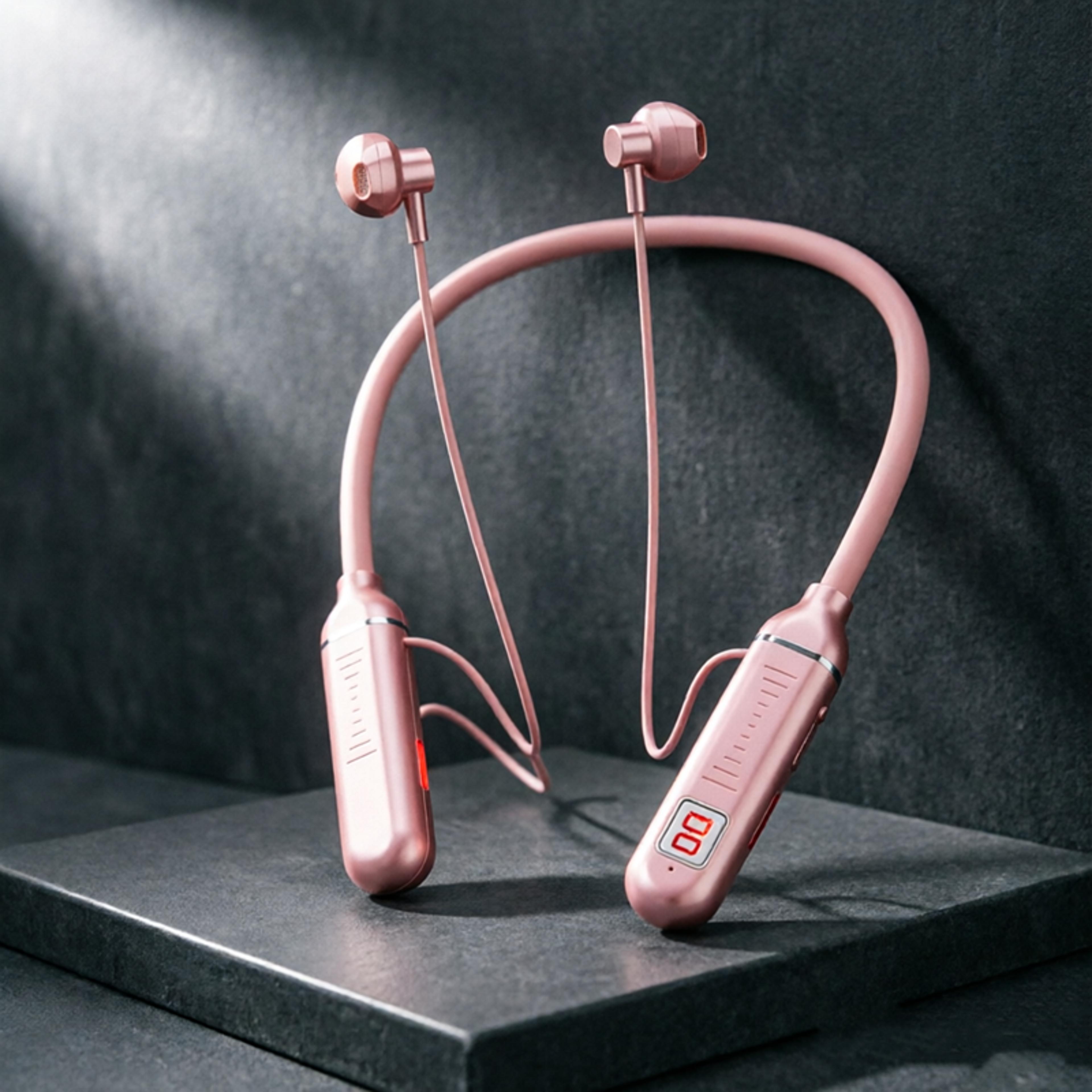 bluetooth earphones magnetic neckband wireless sports headset with mic