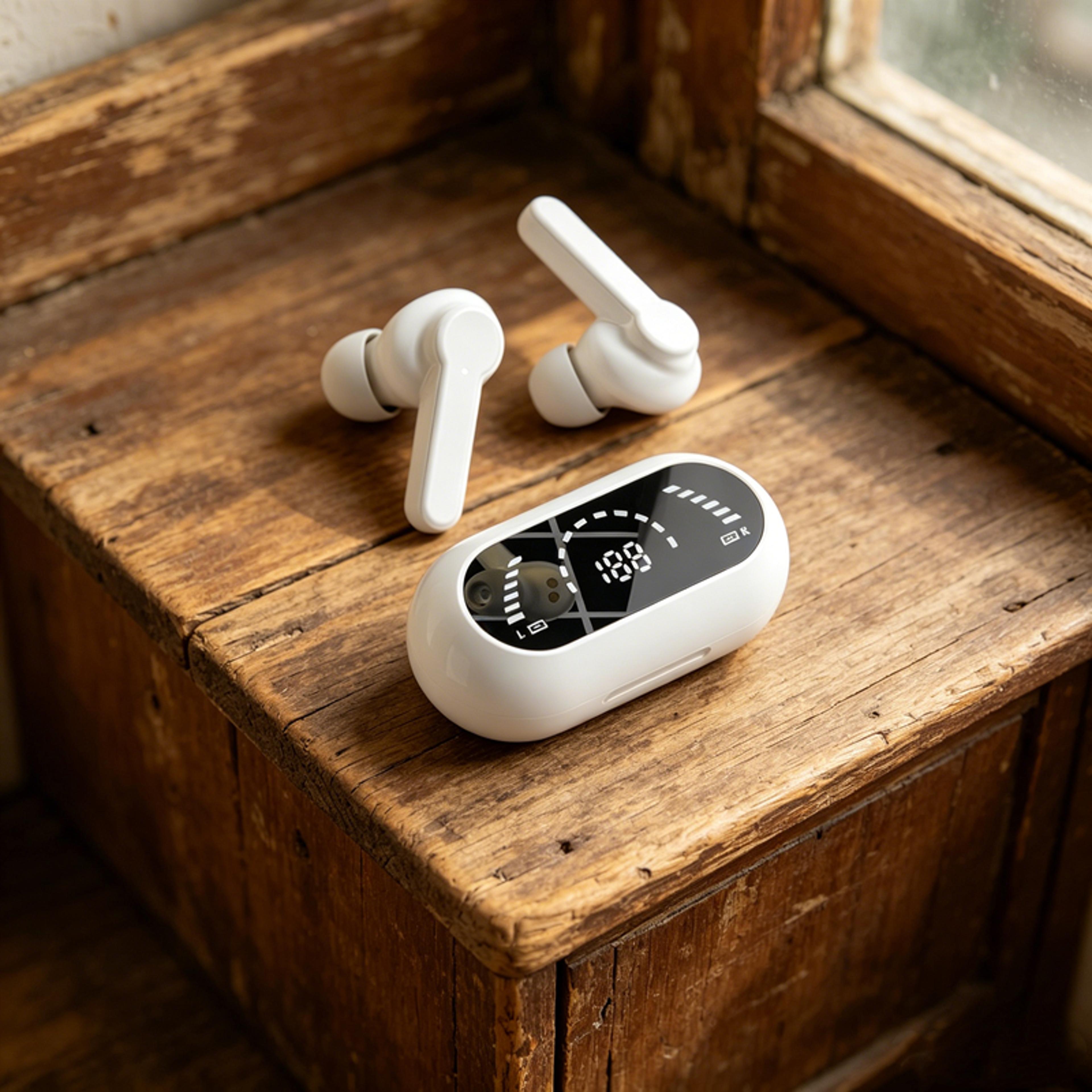 tws wireless earbuds bluetooth sport gaming headphones with noise reduction
