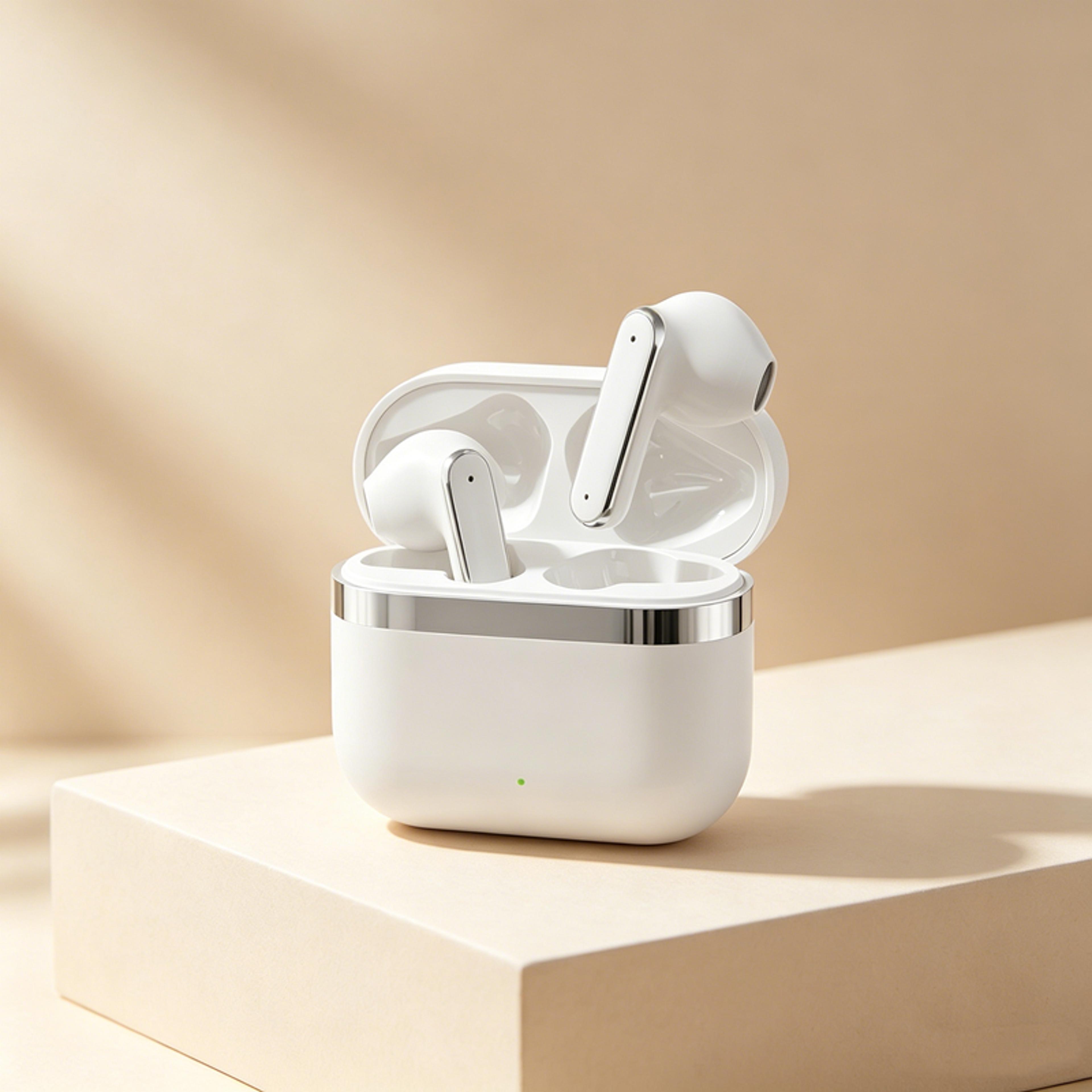 tws bluetooth earbuds with led display hifi enc wireless earphones