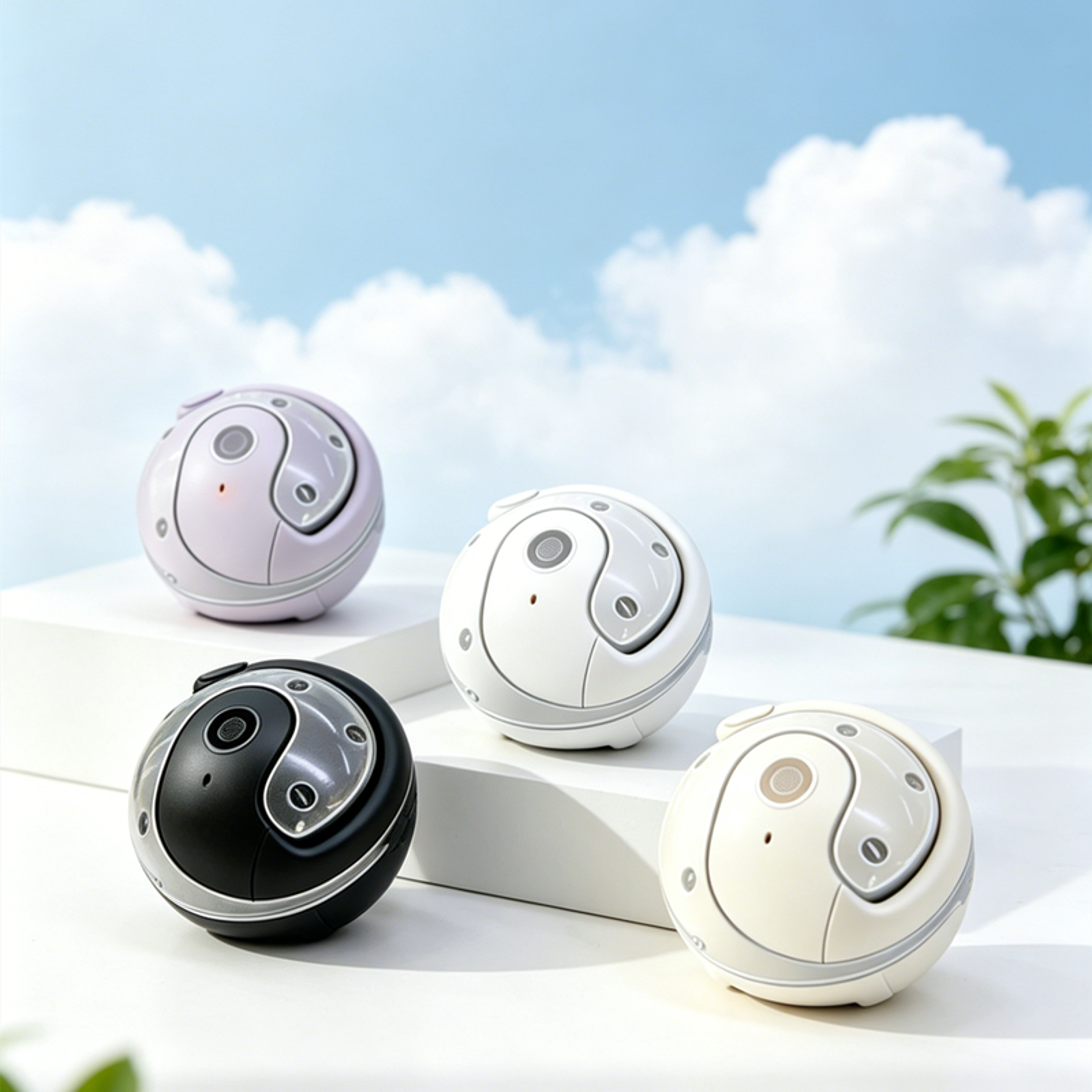 ows wireless bluetooth earbuds with hifi sound and hd call mic