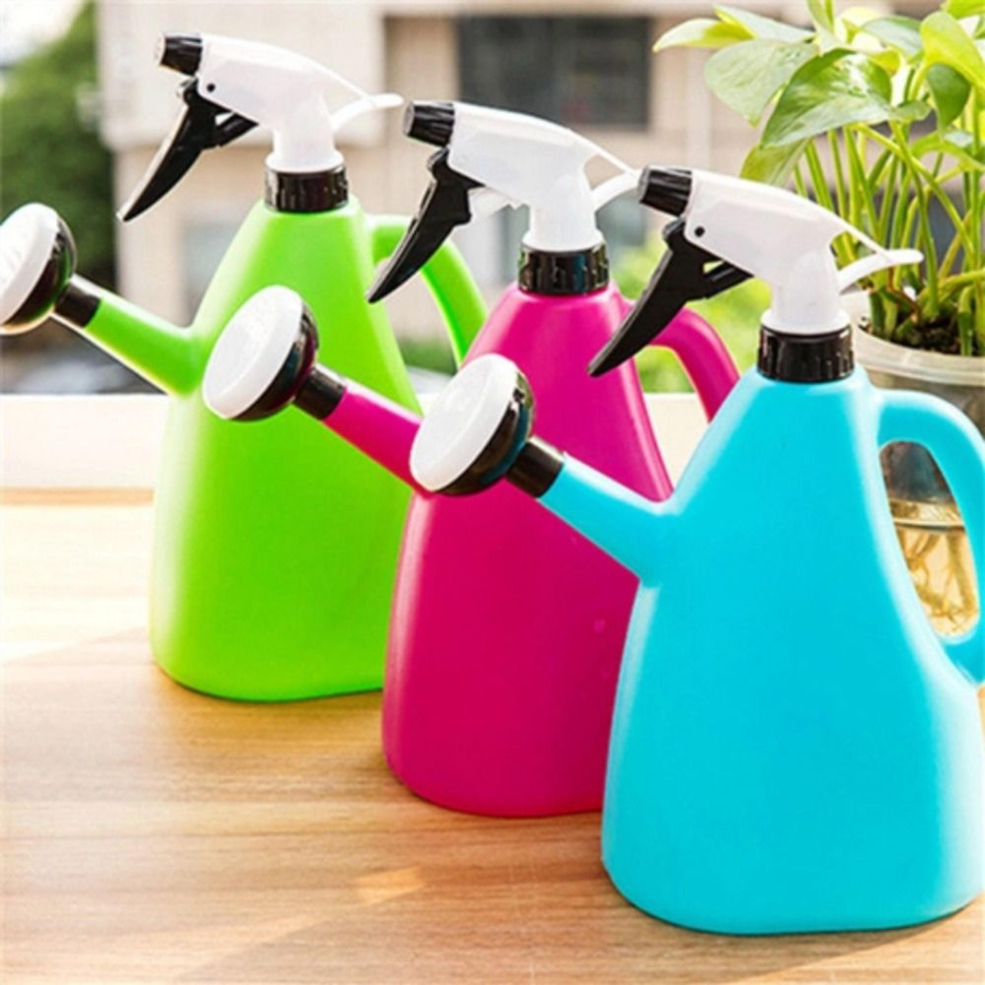 watering can with adjustable plant spray bottle for indoor garden plants