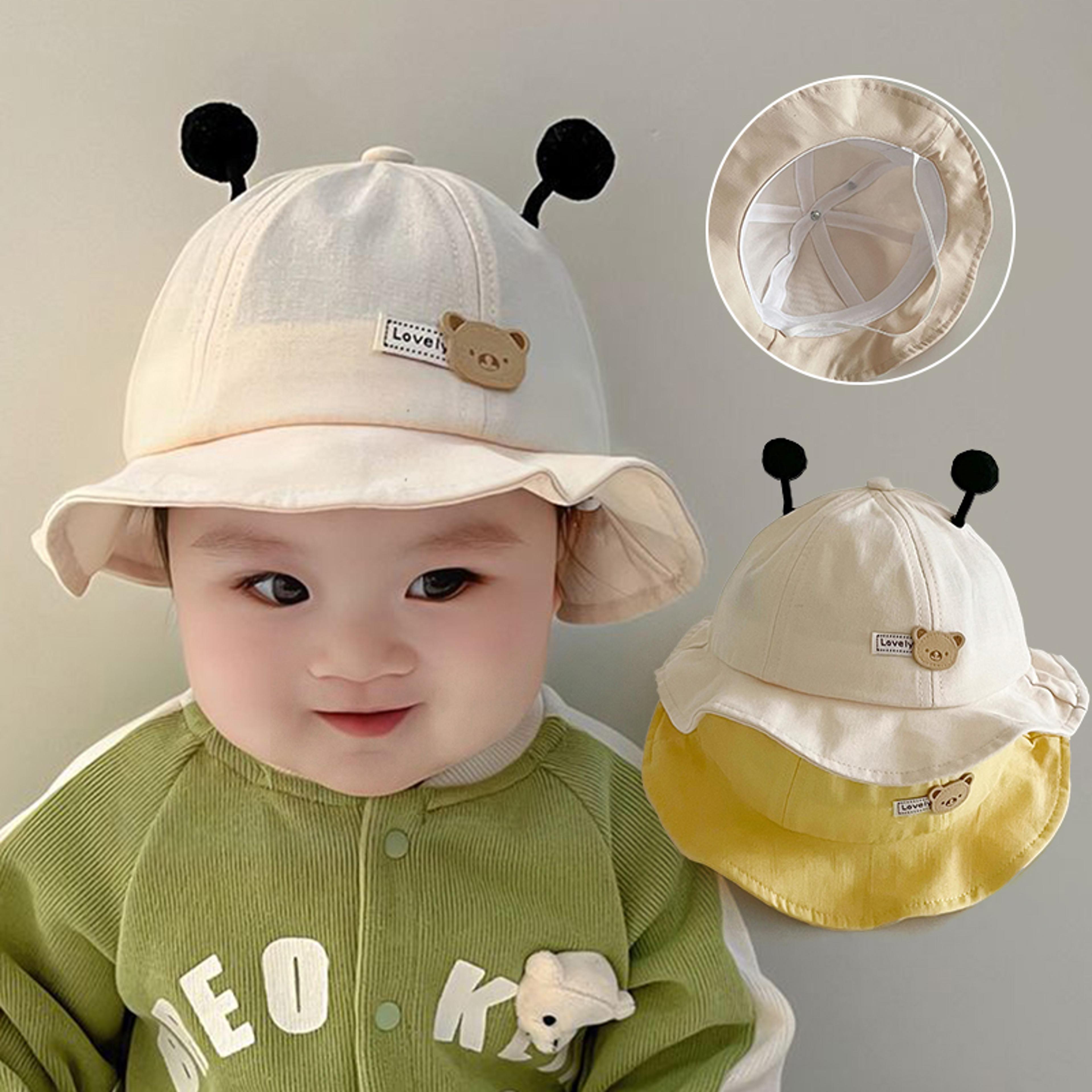cute baby bucket hat wide brim toddler sun hat for boys and girls