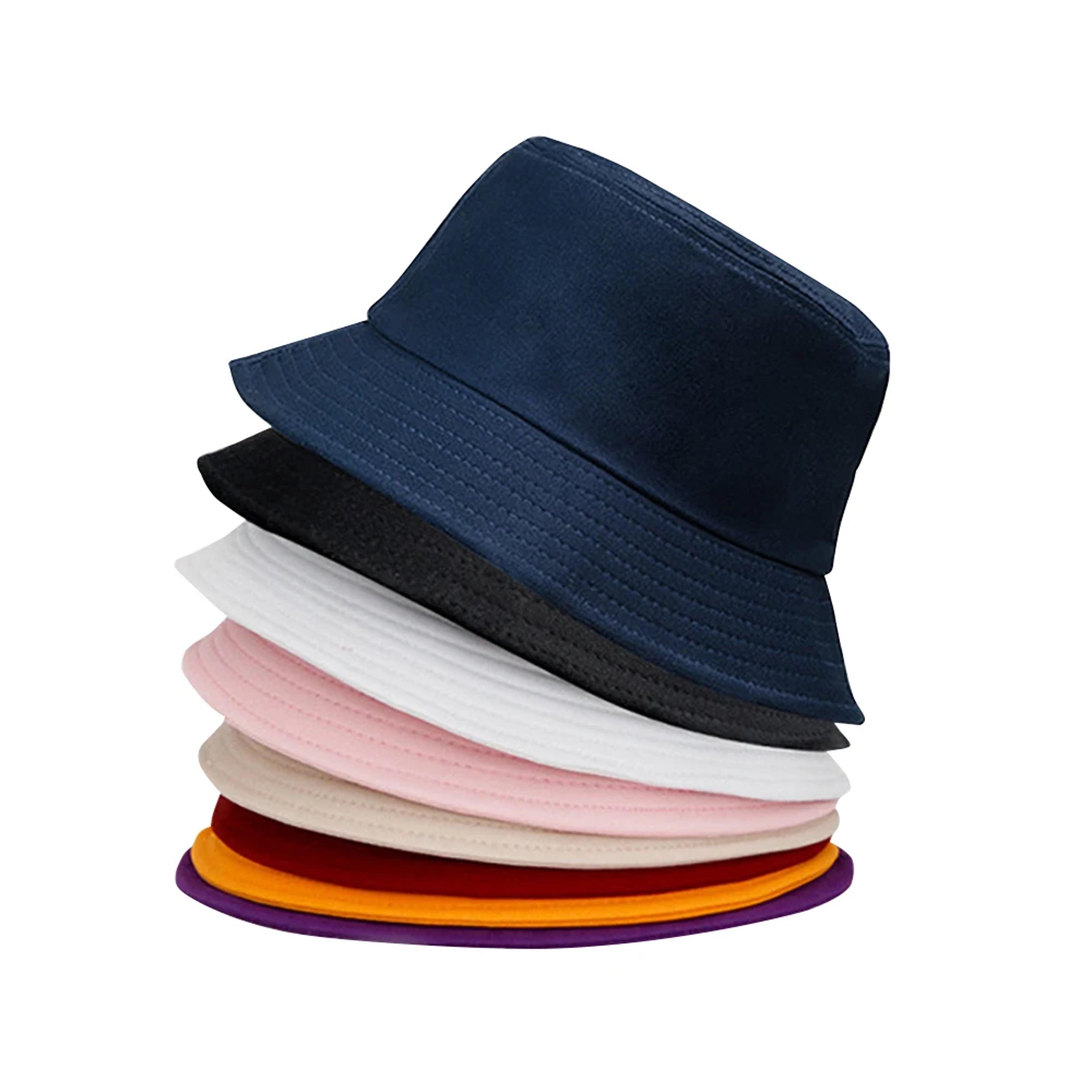pure cotton bucket hat for summer sun protection and breathable everyday style