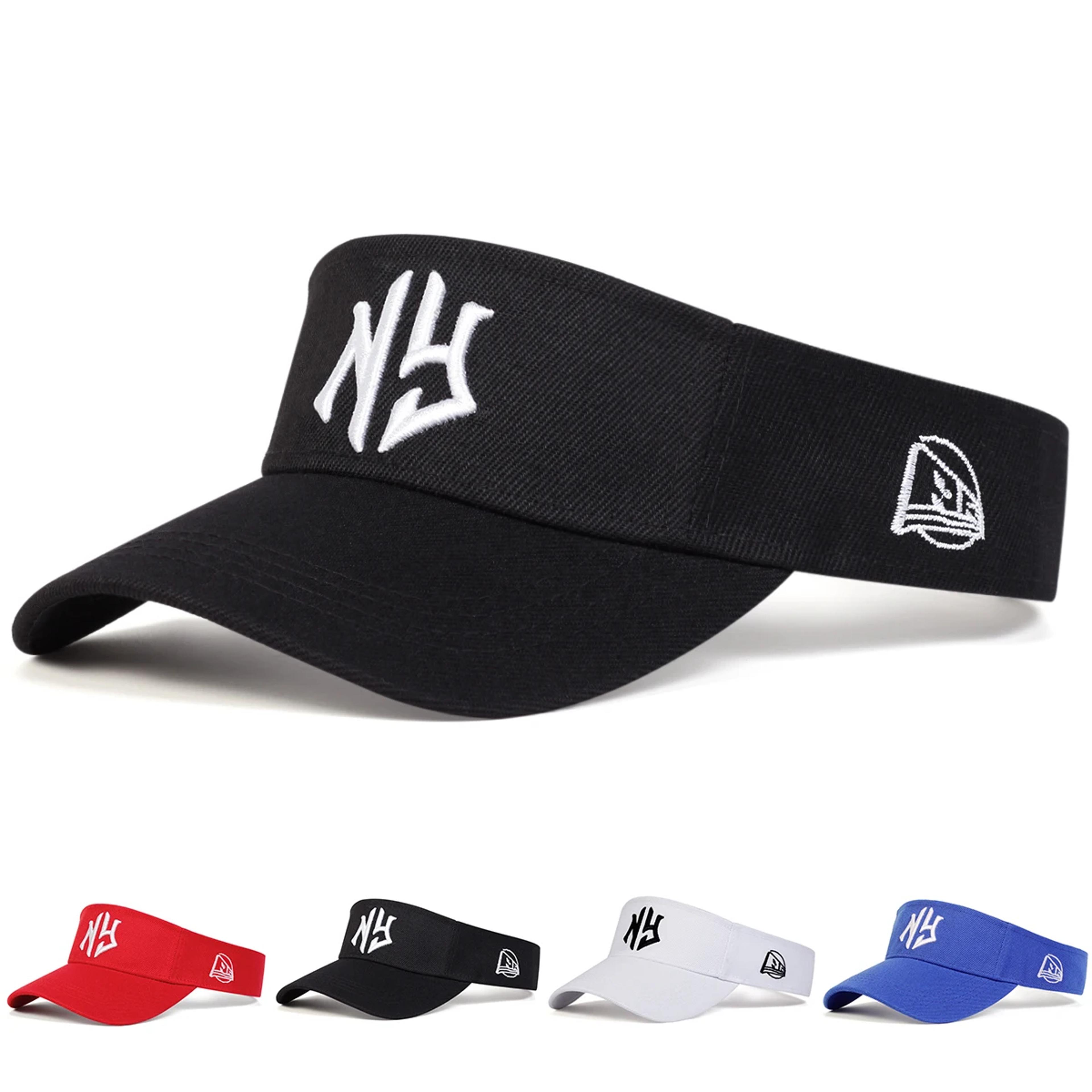 unisex letter embroidery empty top baseball cap adjustable outdoor sun hat