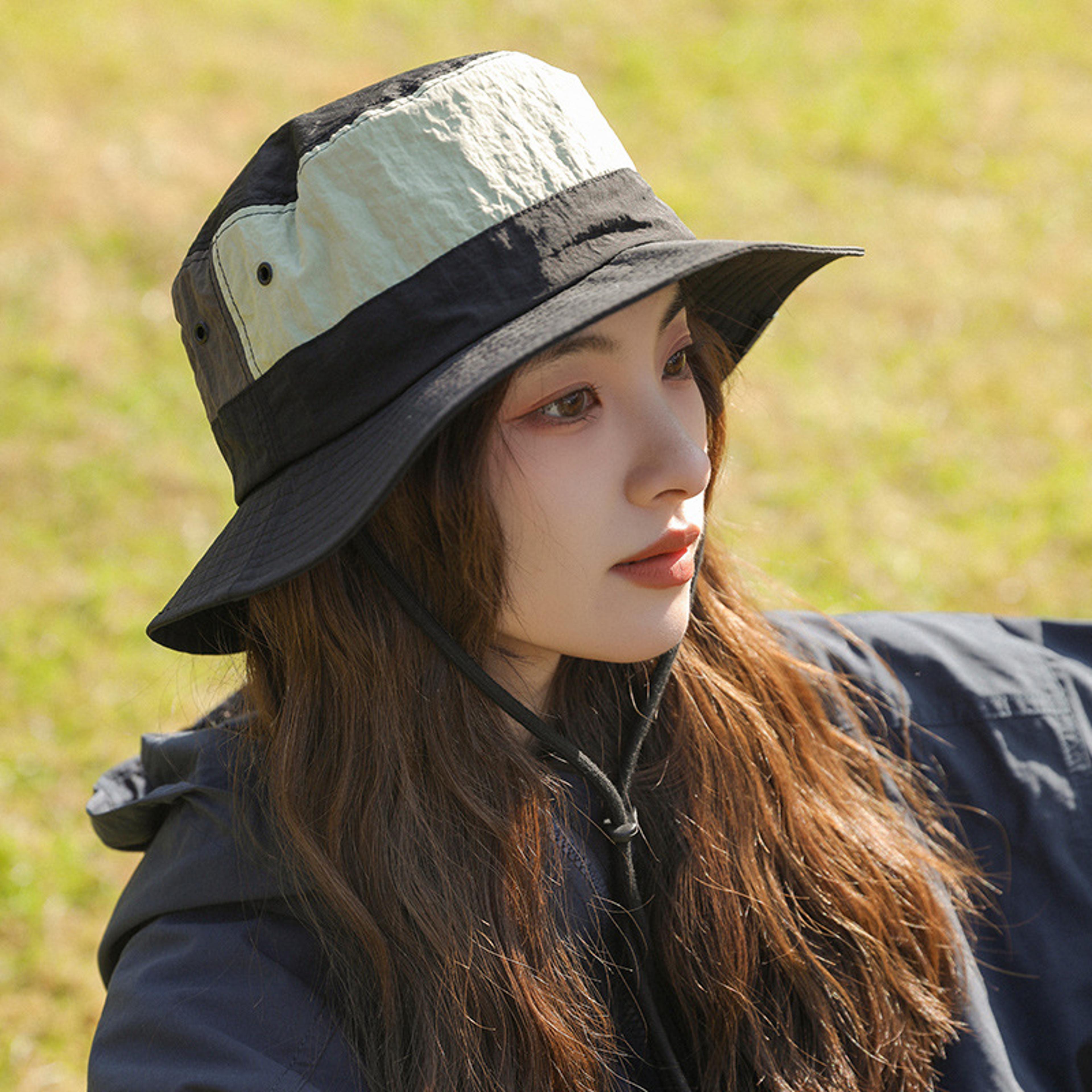 quick dry wide brim bucket hat for fishing hiking and summer sun protection