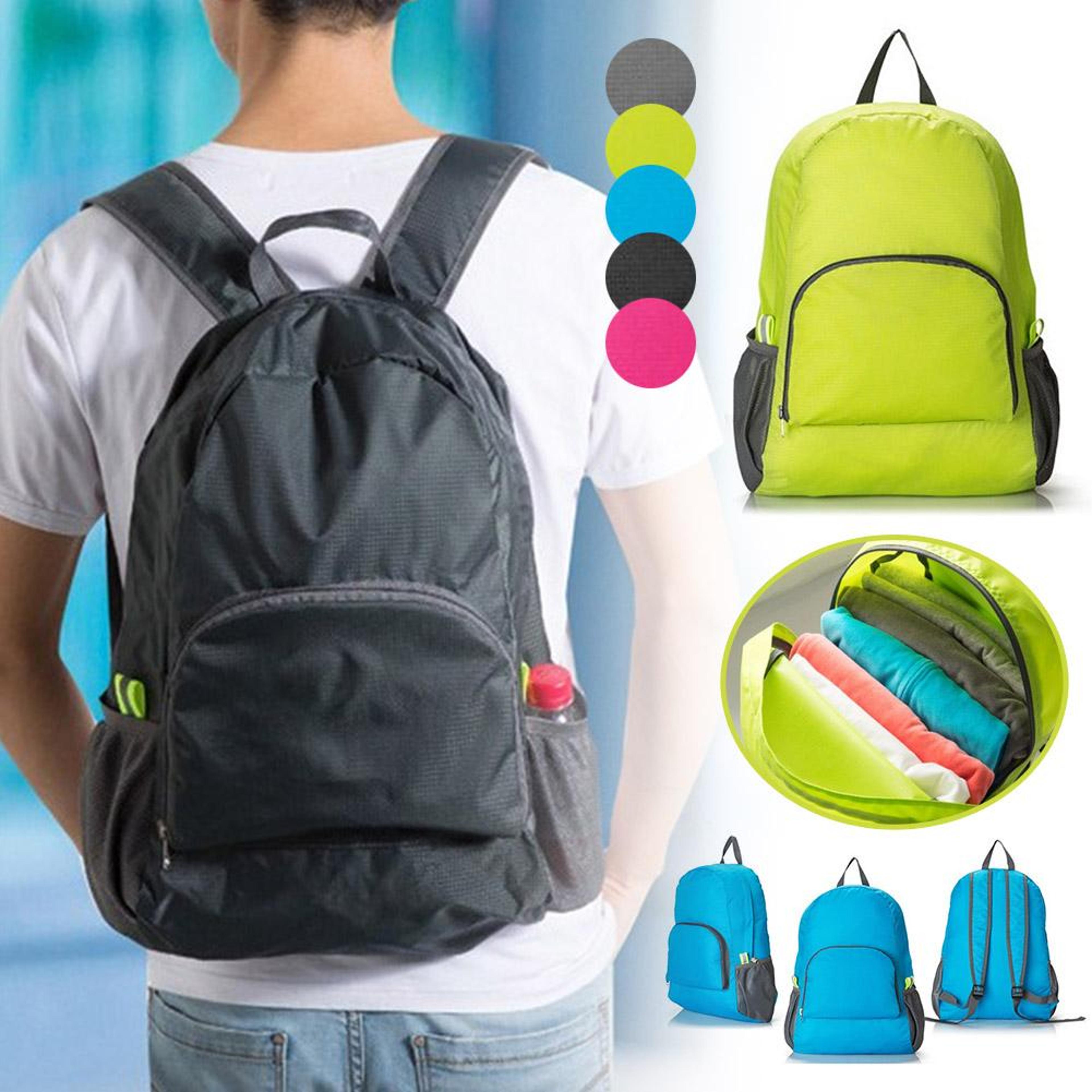 foldable ultralight waterproof hiking backpack large capacity travel daypack