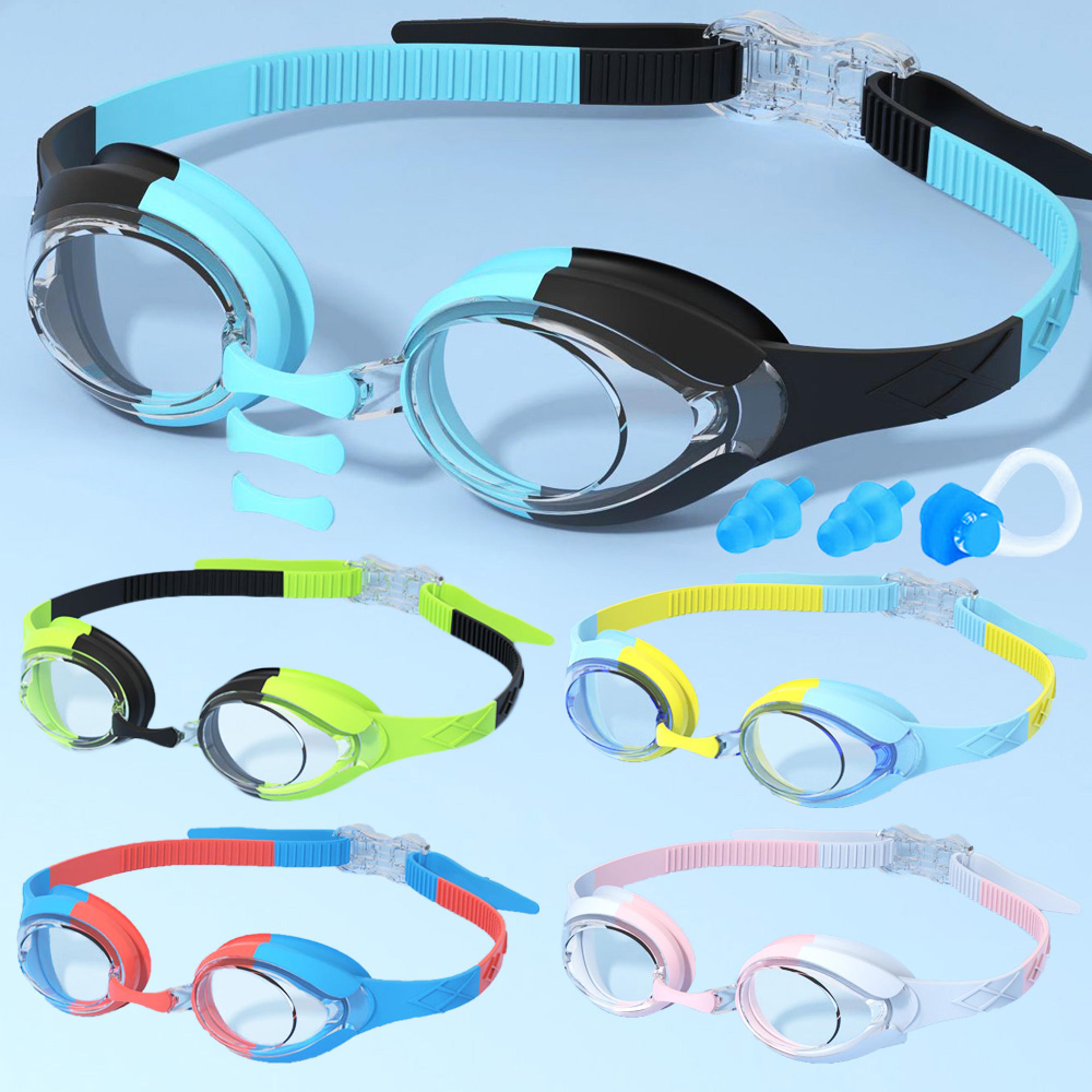 kids swim goggles anti fog leakproof adjustable swim glasses